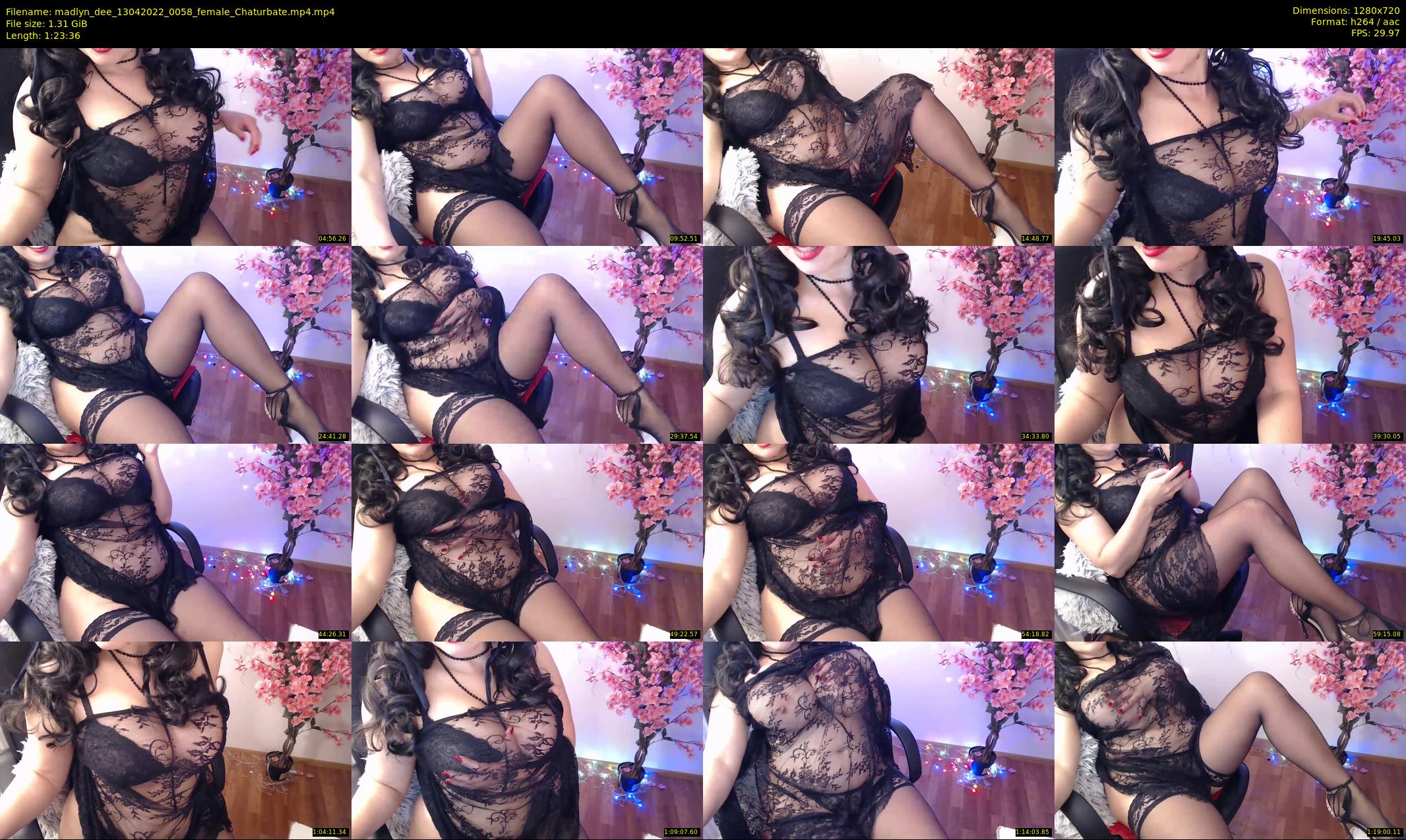 madlyn_dee — 84 minute Chaturbate female cam show recording, 720p, Apr 13, 2022