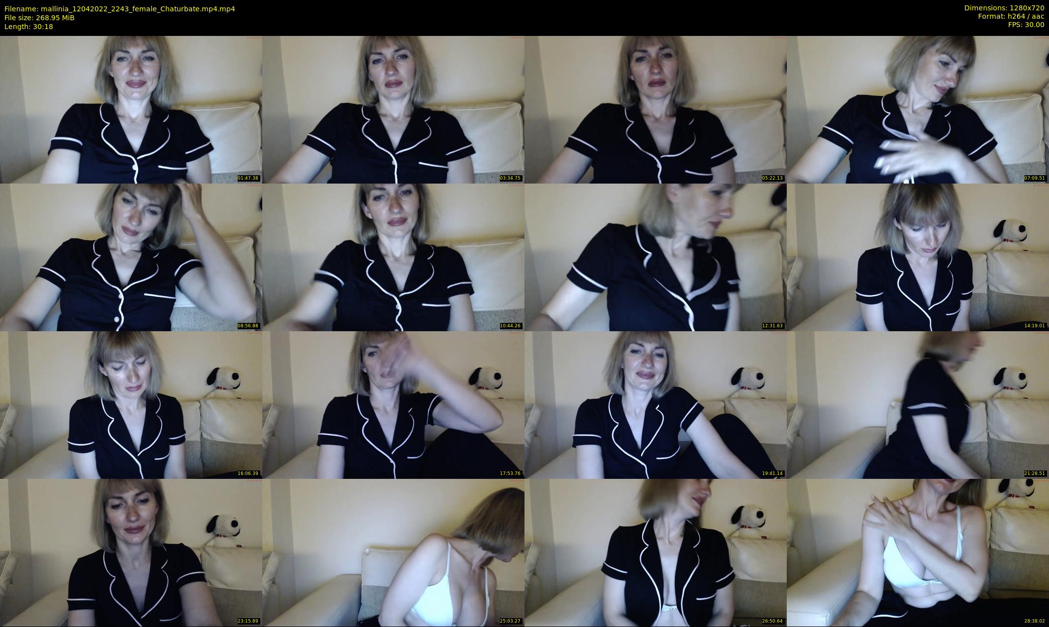 mallinia — 31 minute Chaturbate female cam show recording, 720p, Apr 12, 2022