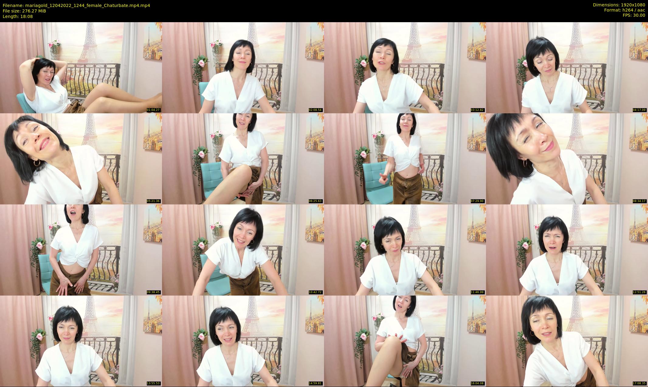 mariagold — 19 minute Chaturbate female cam show recording, 1080p, Apr 12, 2022
