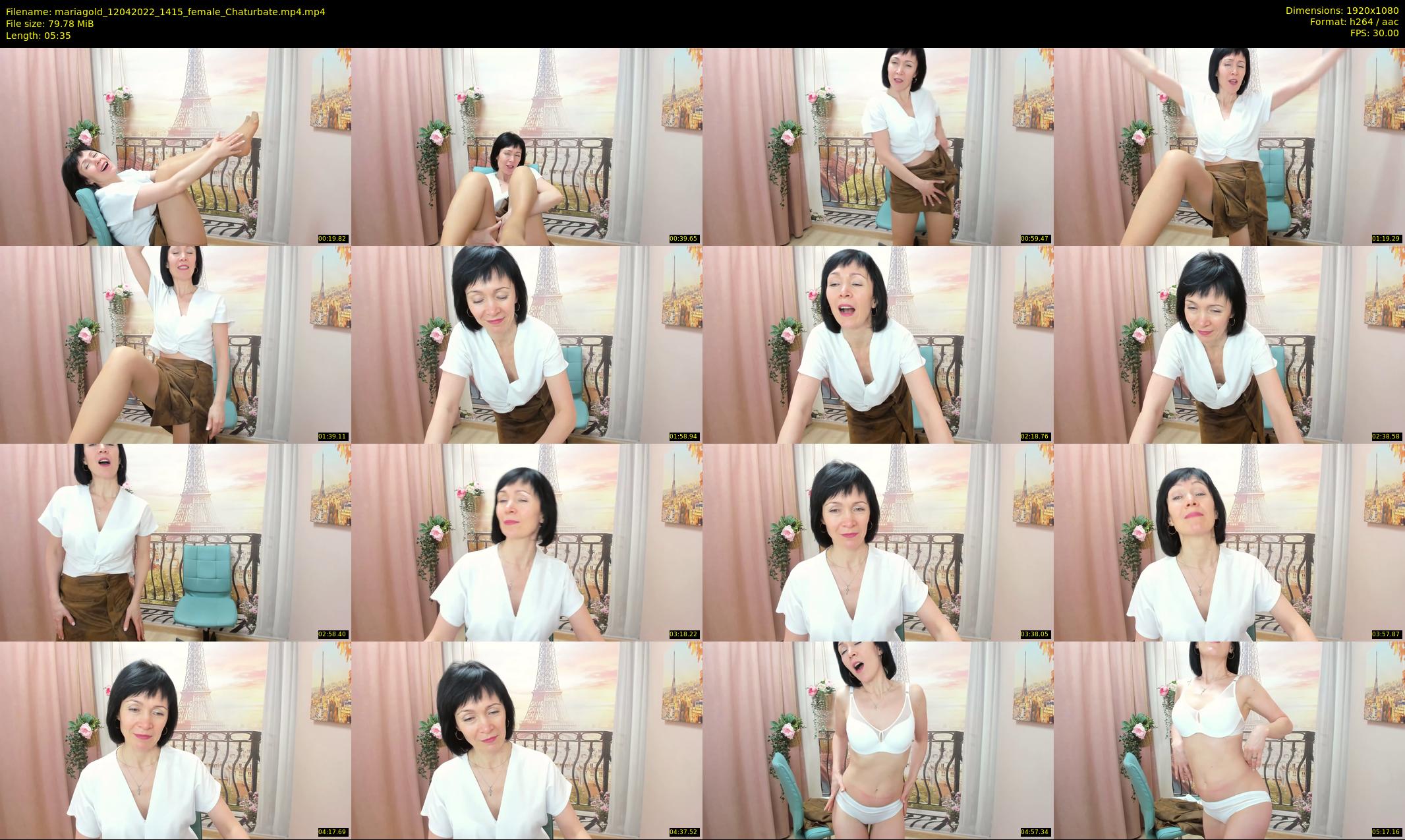 mariagold — 6 minute Chaturbate female cam show recording, 1080p, Apr 12, 2022