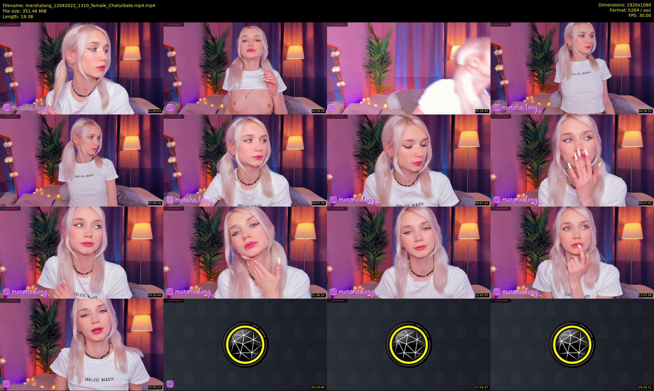 marshalang — 20 minute Chaturbate couple cam show recording, 1080p, Apr 12, 2022