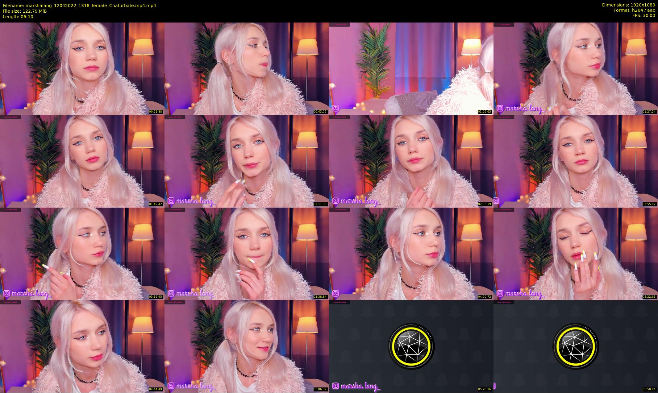 marshalang — 7 minute Chaturbate couple cam show recording, 1080p, Apr 12, 2022