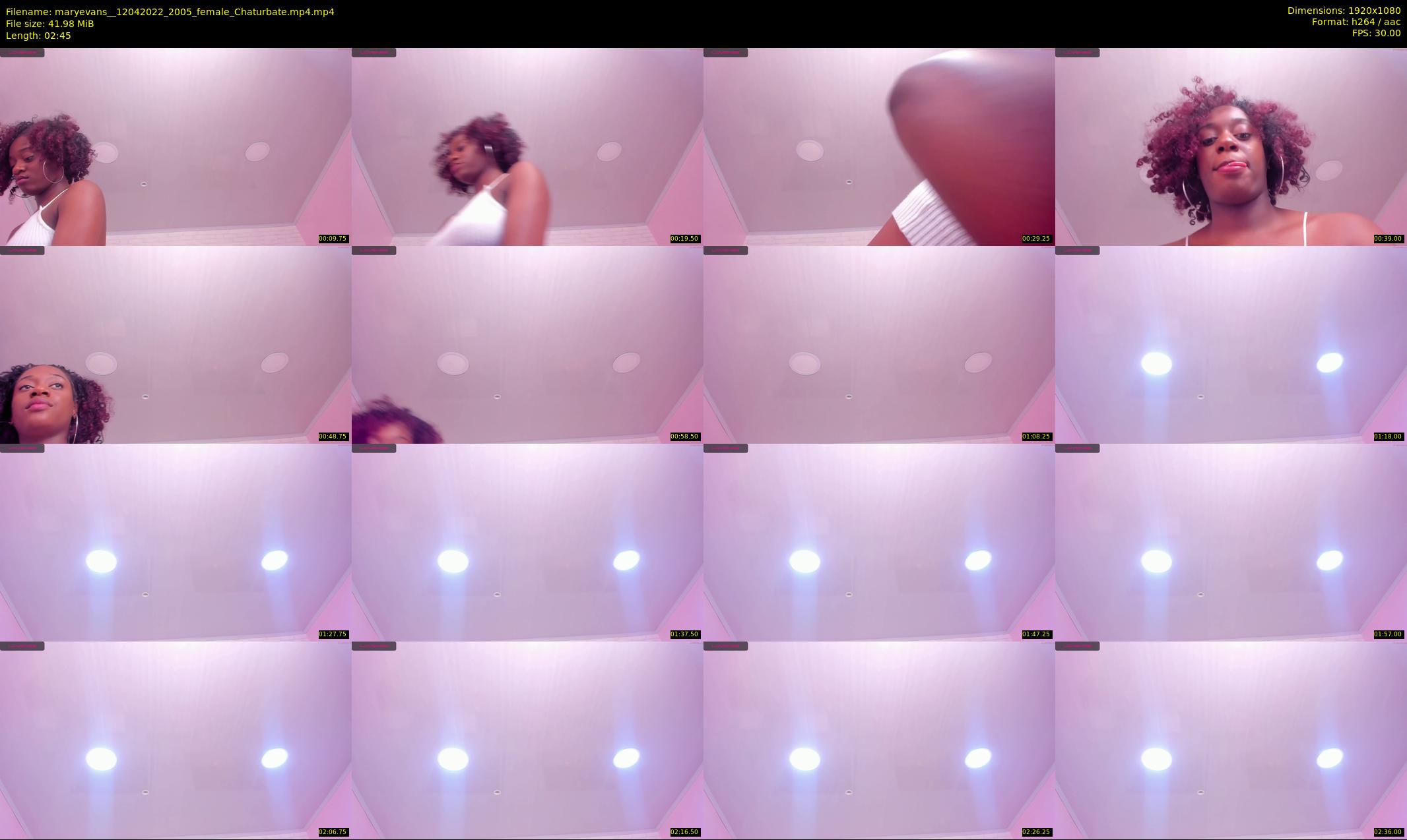maryevans_ — 3 minute Chaturbate female cam show recording, 1080p, Apr 12, 2022