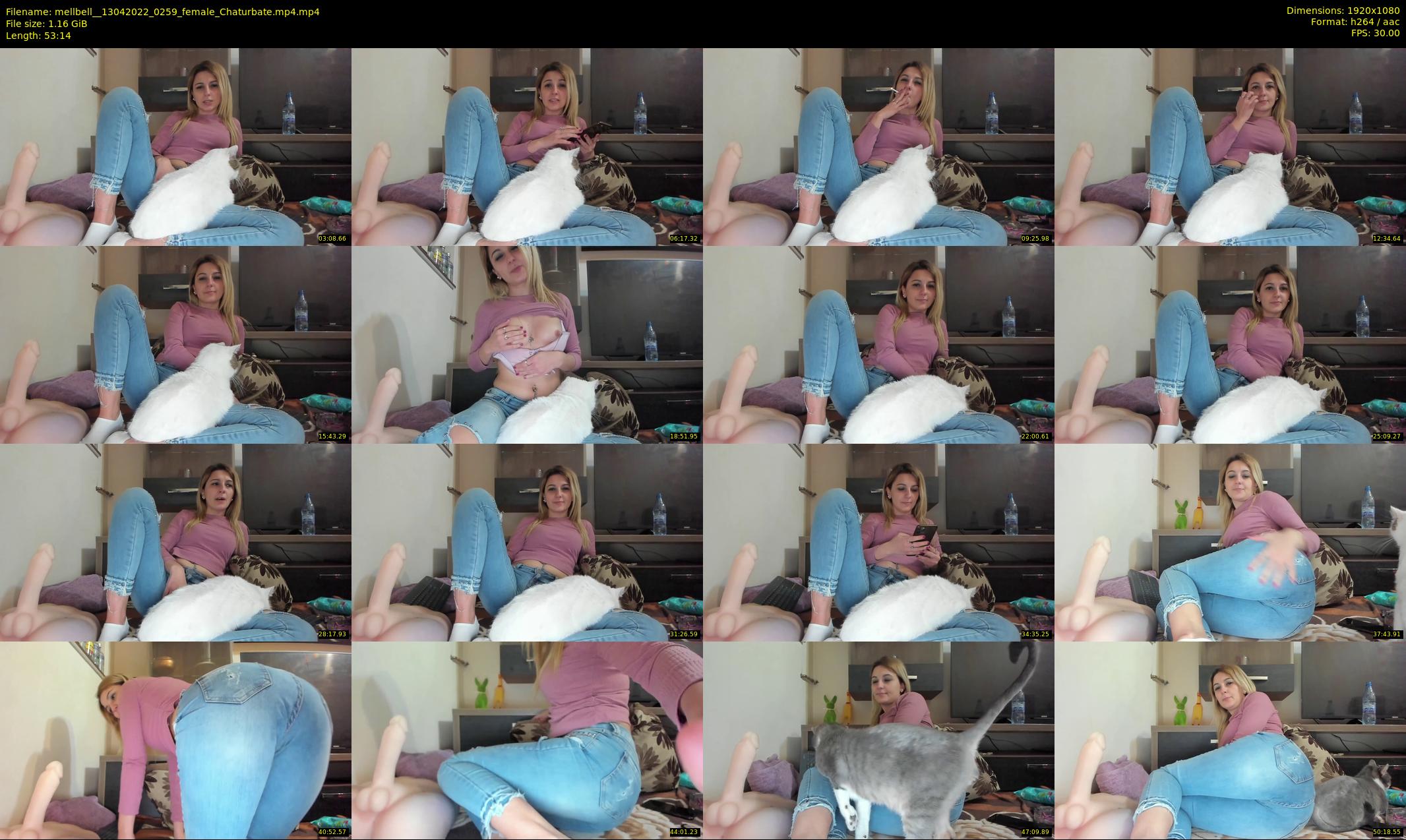 mellbell_ — 54 minute Chaturbate female cam show recording, 1080p, Apr 13, 2022