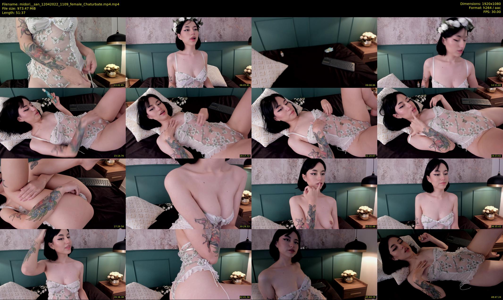 midori__san — 52 minute Chaturbate female cam show recording, 1080p, Apr 12, 2022