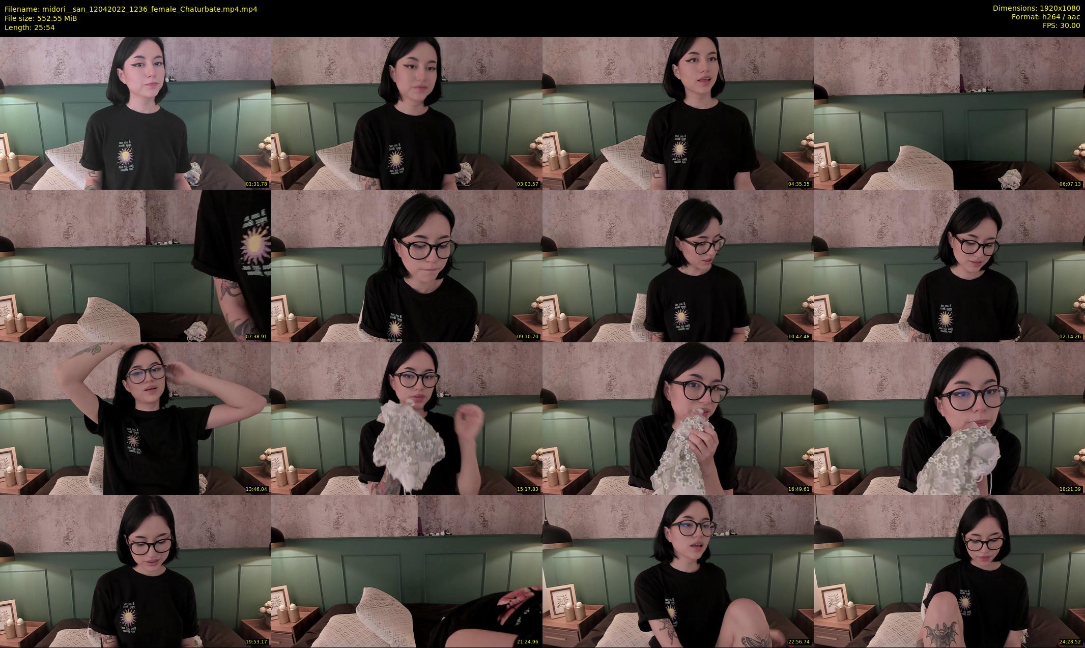 midori__san — 26 minute Chaturbate female cam show recording, 1080p, Apr 12, 2022