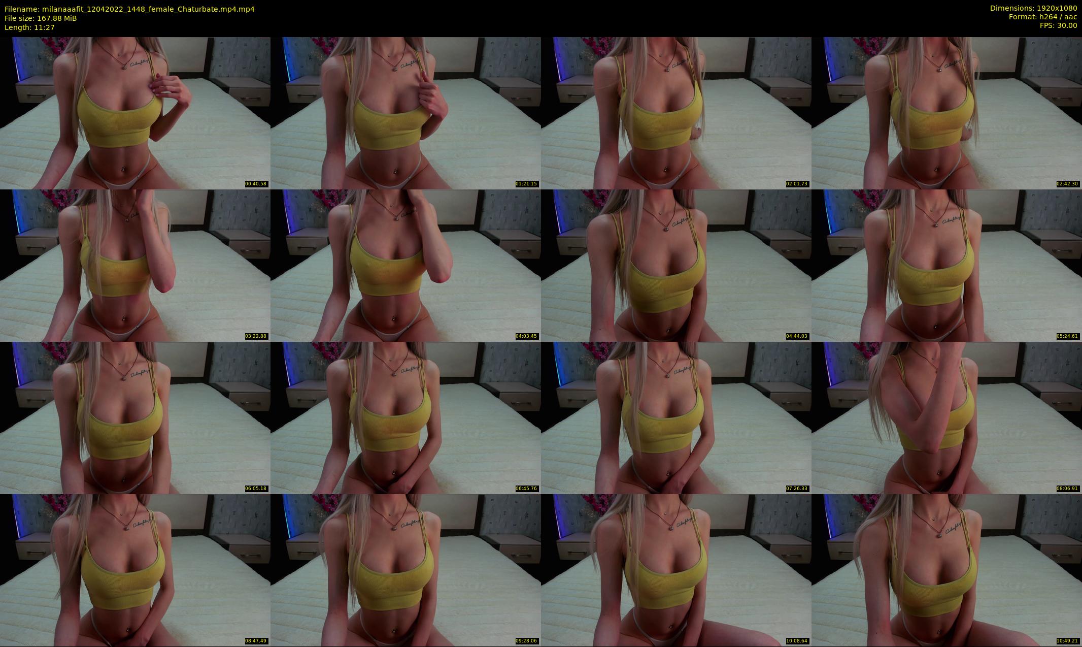 milanaaafit — 12 minute Chaturbate couple cam show recording, 1080p, Apr 12, 2022