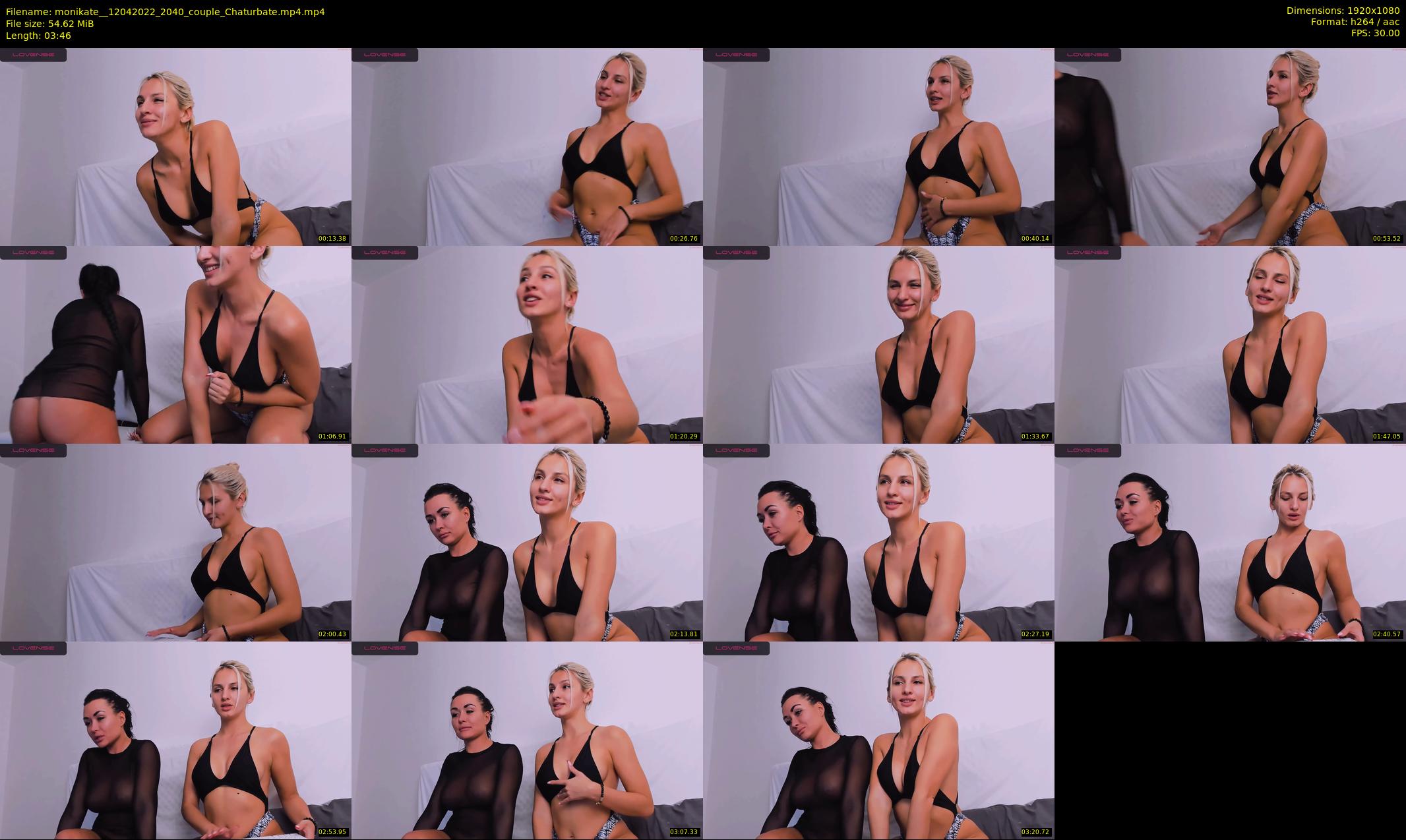 monikate_ — 4 minute Chaturbate couple cam show recording, 1080p, Apr 12, 2022
