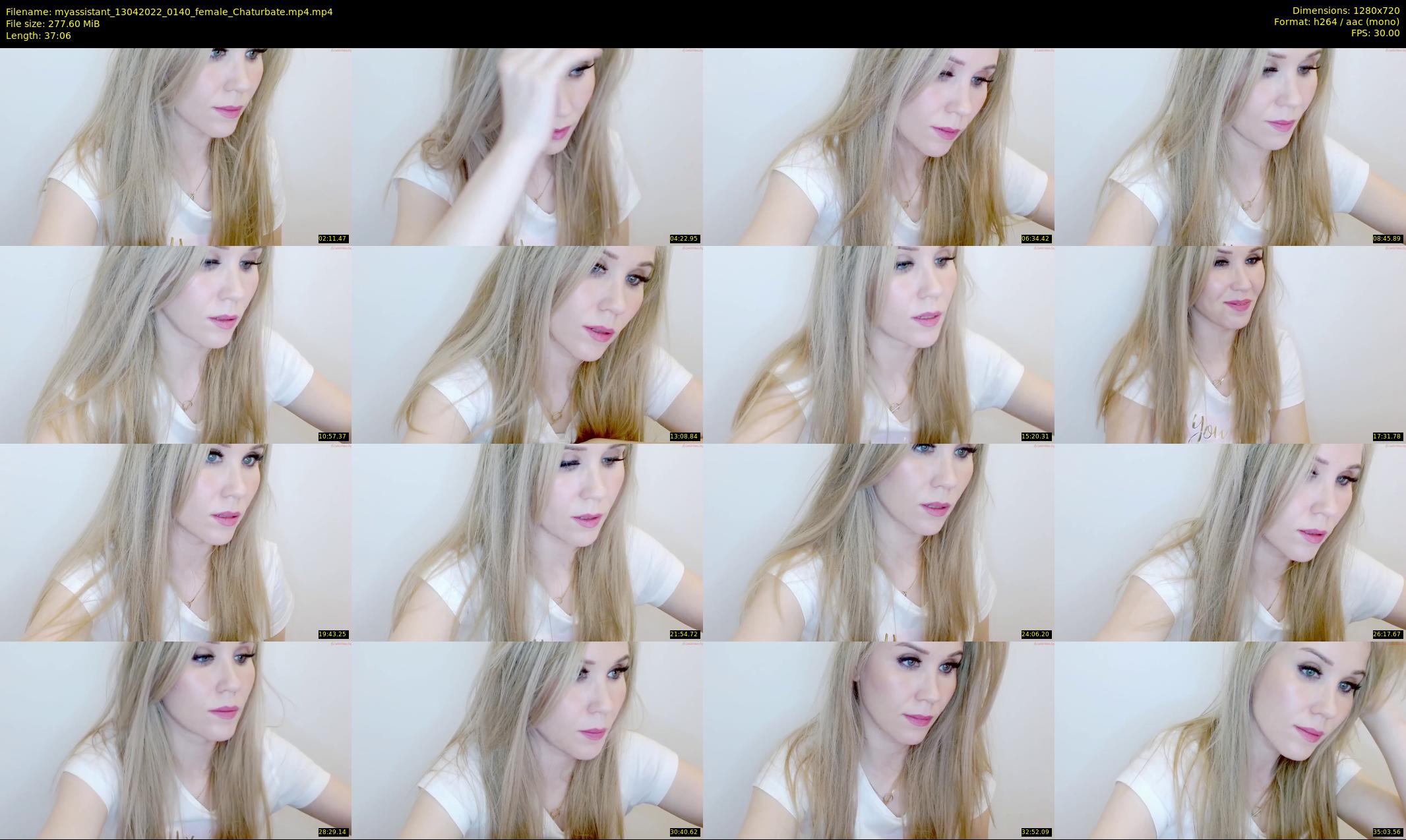myassistant — 38 minute Chaturbate female cam show recording, 720p, Apr 13, 2022