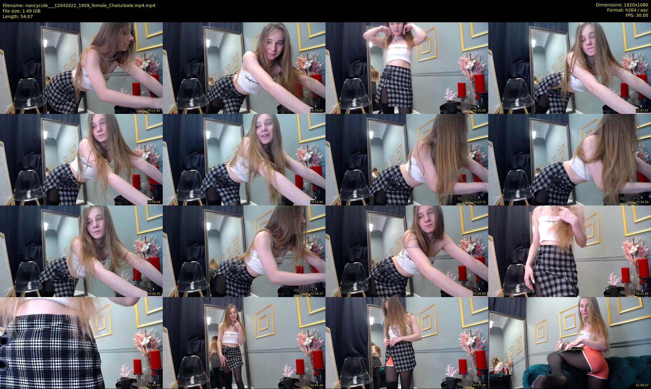 nancycute__ — 55 minute Chaturbate female cam show recording, 1080p, Apr 12, 2022