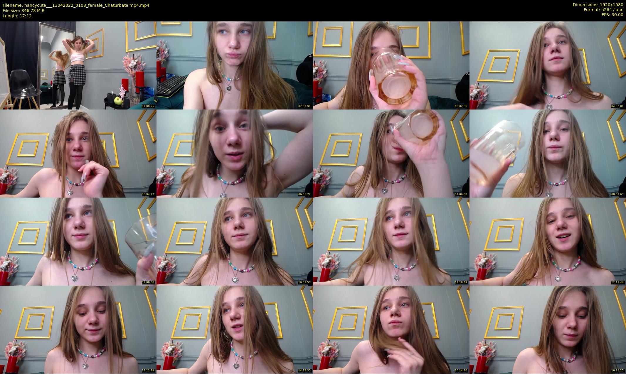 nancycute__ — 18 minute Chaturbate female cam show recording, 1080p, Apr 13, 2022
