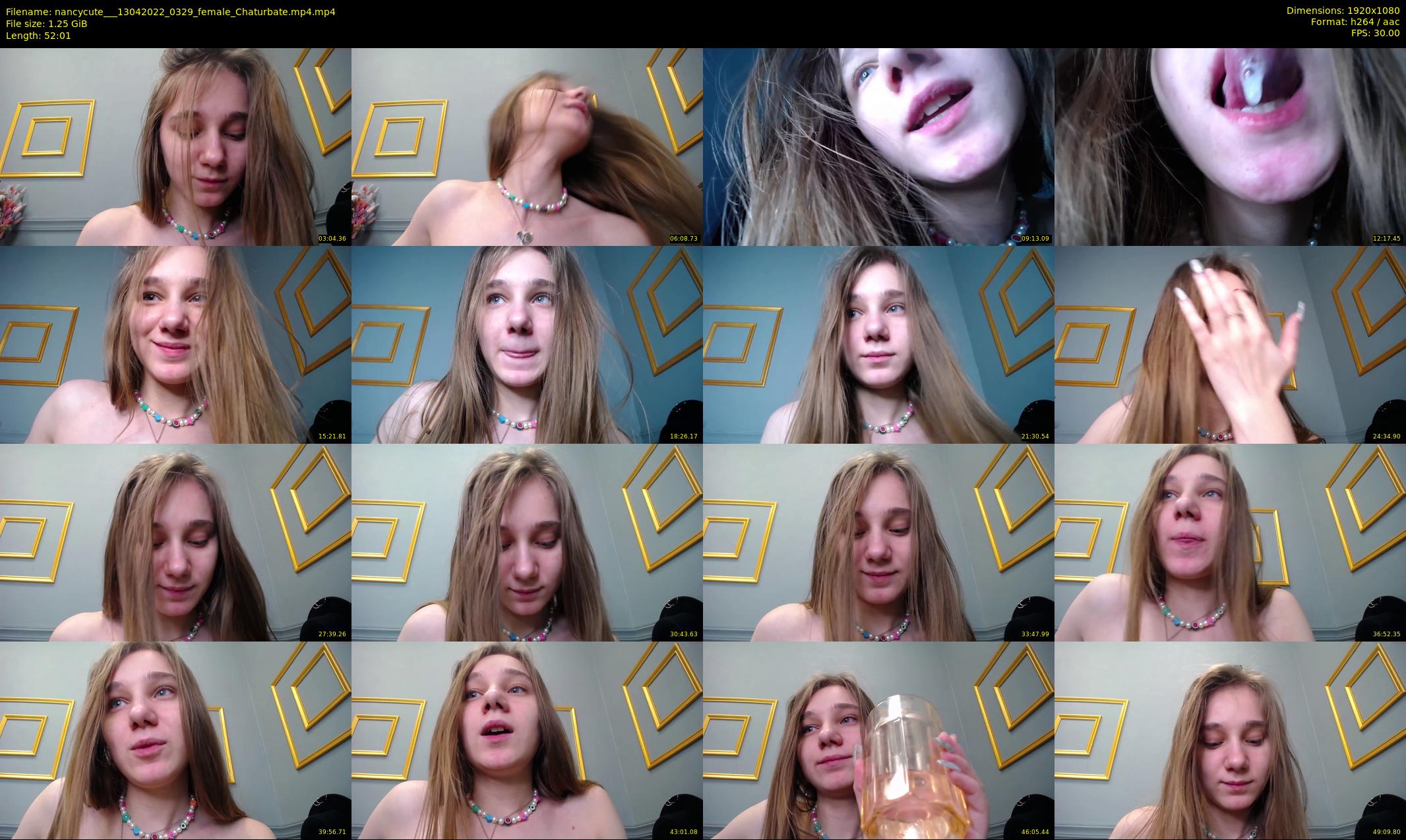 nancycute__ — 53 minute Chaturbate female cam show recording, 1080p, Apr 13, 2022