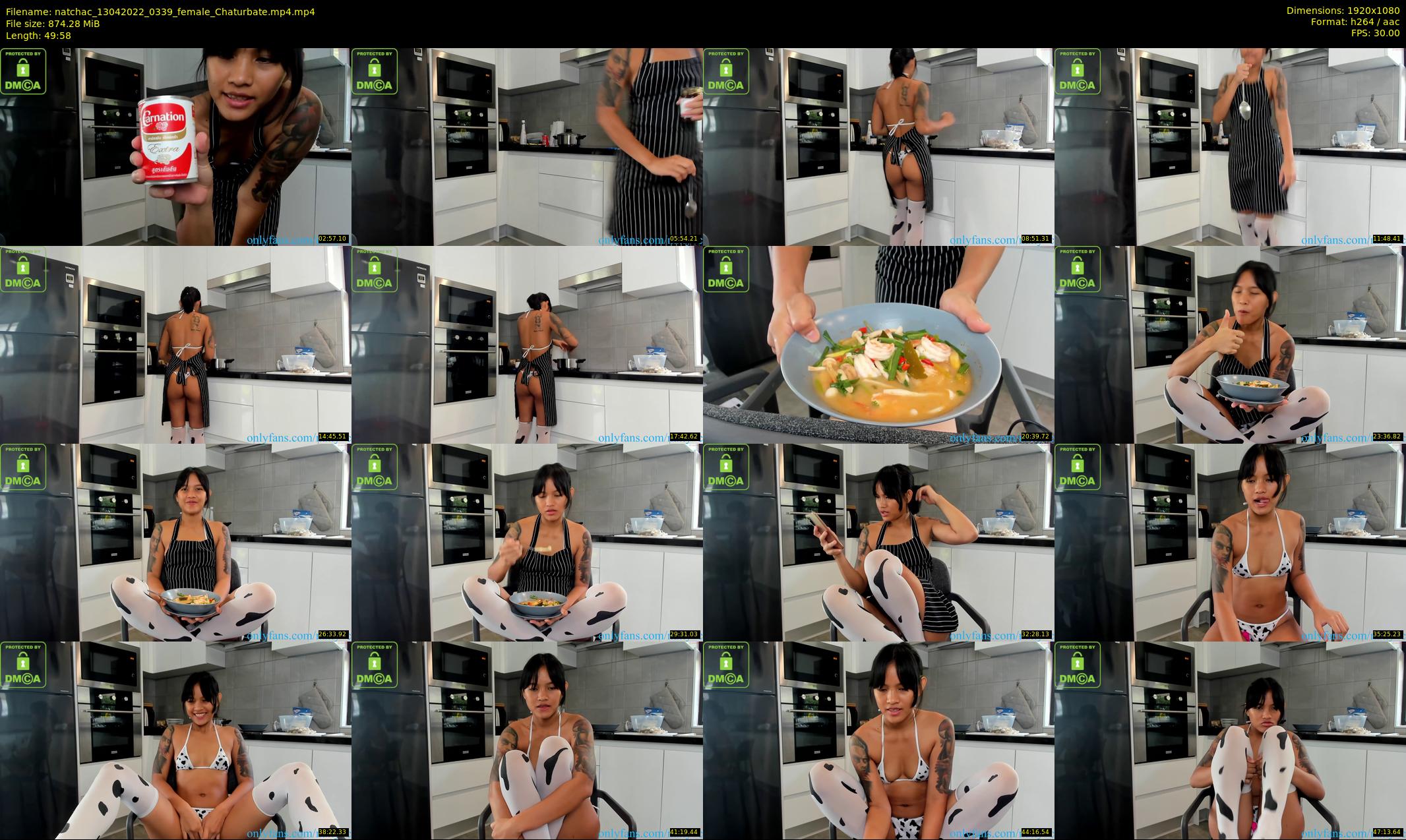 natchac — 50 minute Chaturbate female cam show recording, 1080p, Apr 13, 2022