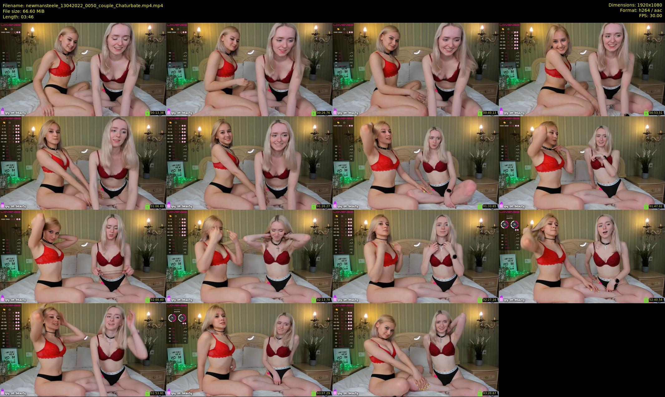 newmansteele — 4 minute Chaturbate couple cam show recording, 1080p, Apr 13, 2022