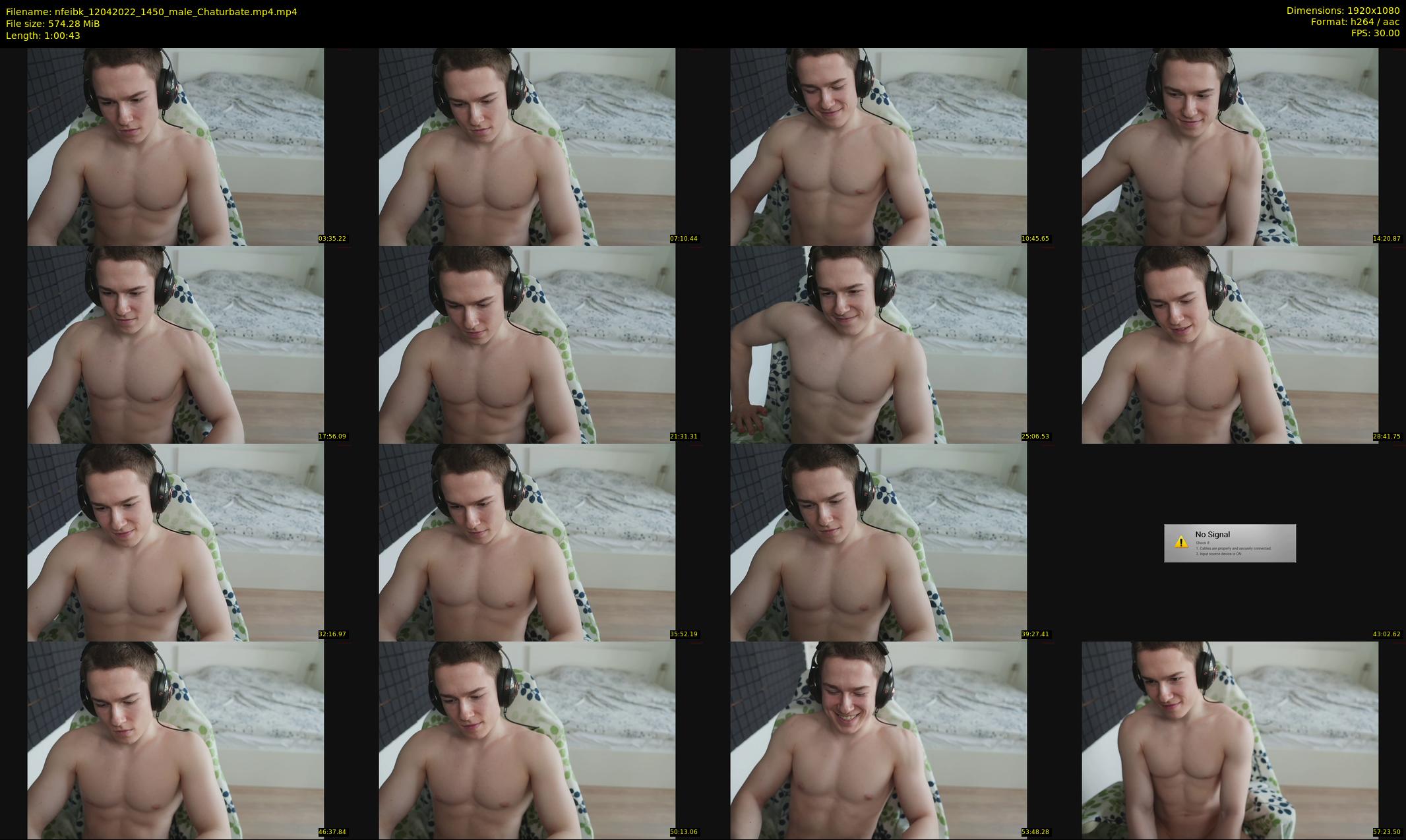 nfeibk — 61 minute Chaturbate male cam show recording, 1080p, Apr 12, 2022