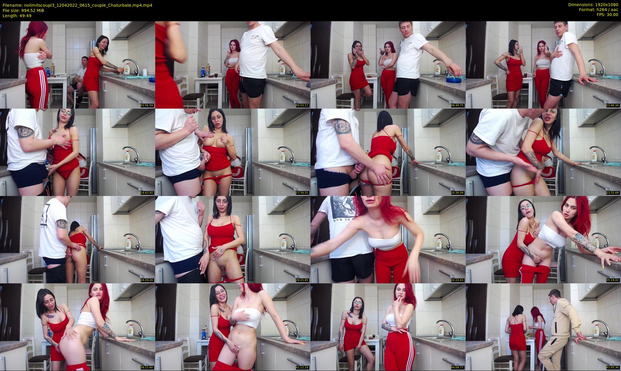 nolimitscoupl3 — 50 minute Chaturbate couple cam show recording, 1080p, Apr 12, 2022