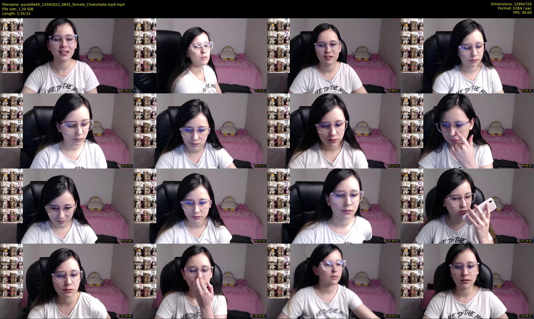 paulette65 — 95 minute Chaturbate female cam show recording, 720p, Apr 12, 2022