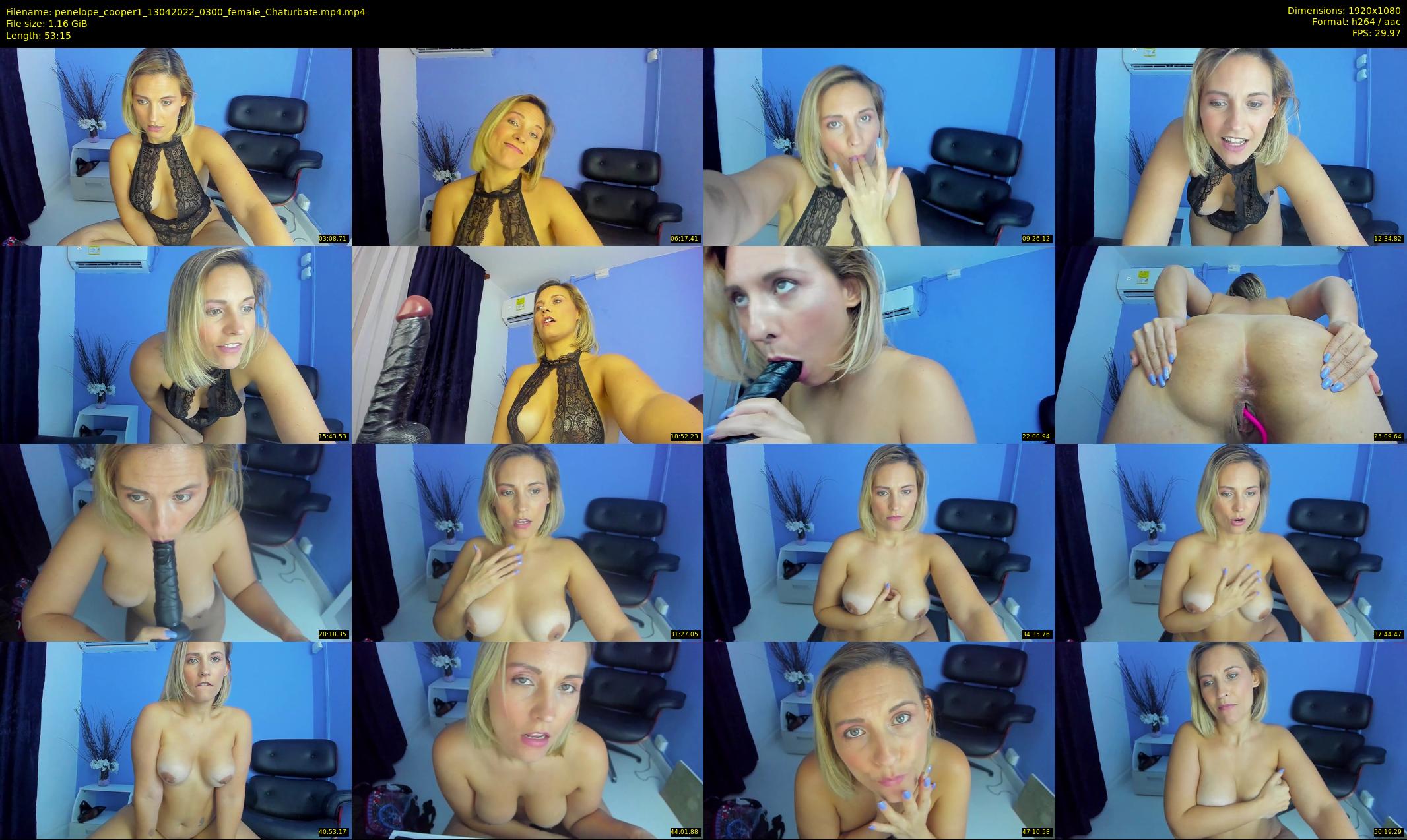 penelope_cooper1 — 54 minute Chaturbate female cam show recording, 1080p, Apr 13, 2022