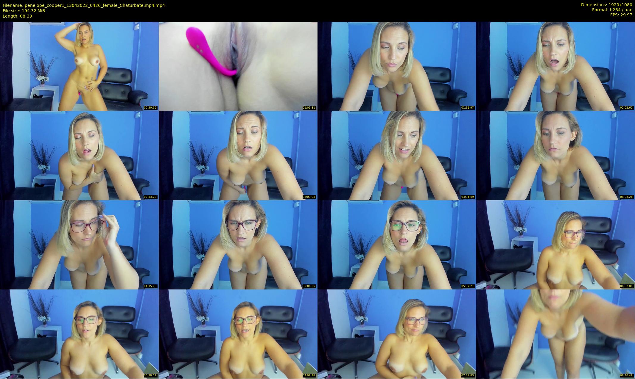 penelope_cooper1 — 9 minute Chaturbate female cam show recording, 1080p, Apr 13, 2022