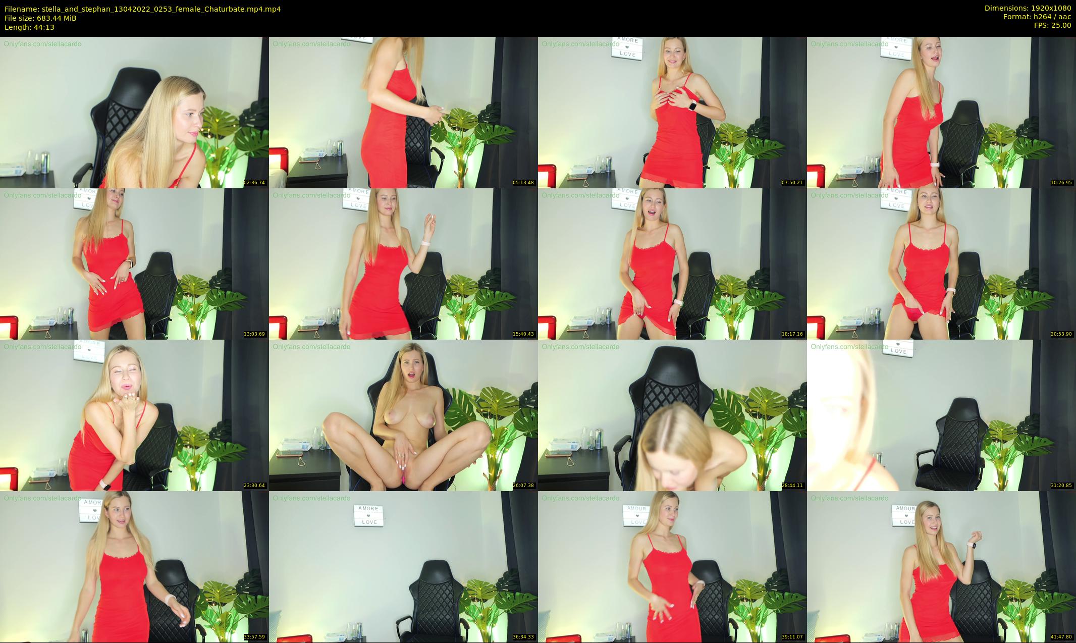 stella_and_stephan — 45 minute Chaturbate couple cam show recording, 1080p, Apr 13, 2022
