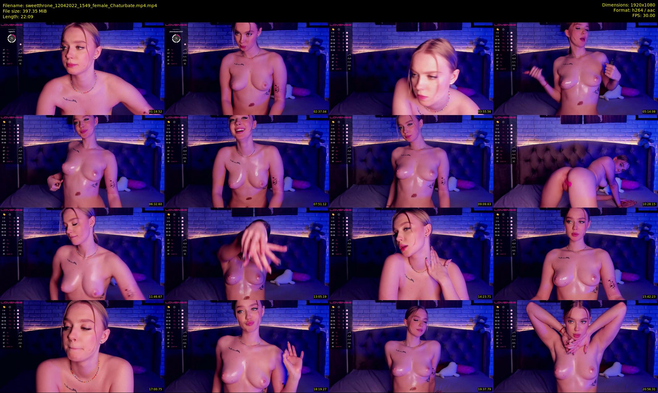 sweetthrone — 23 minute Chaturbate couple cam show recording, 1080p, Apr 12, 2022