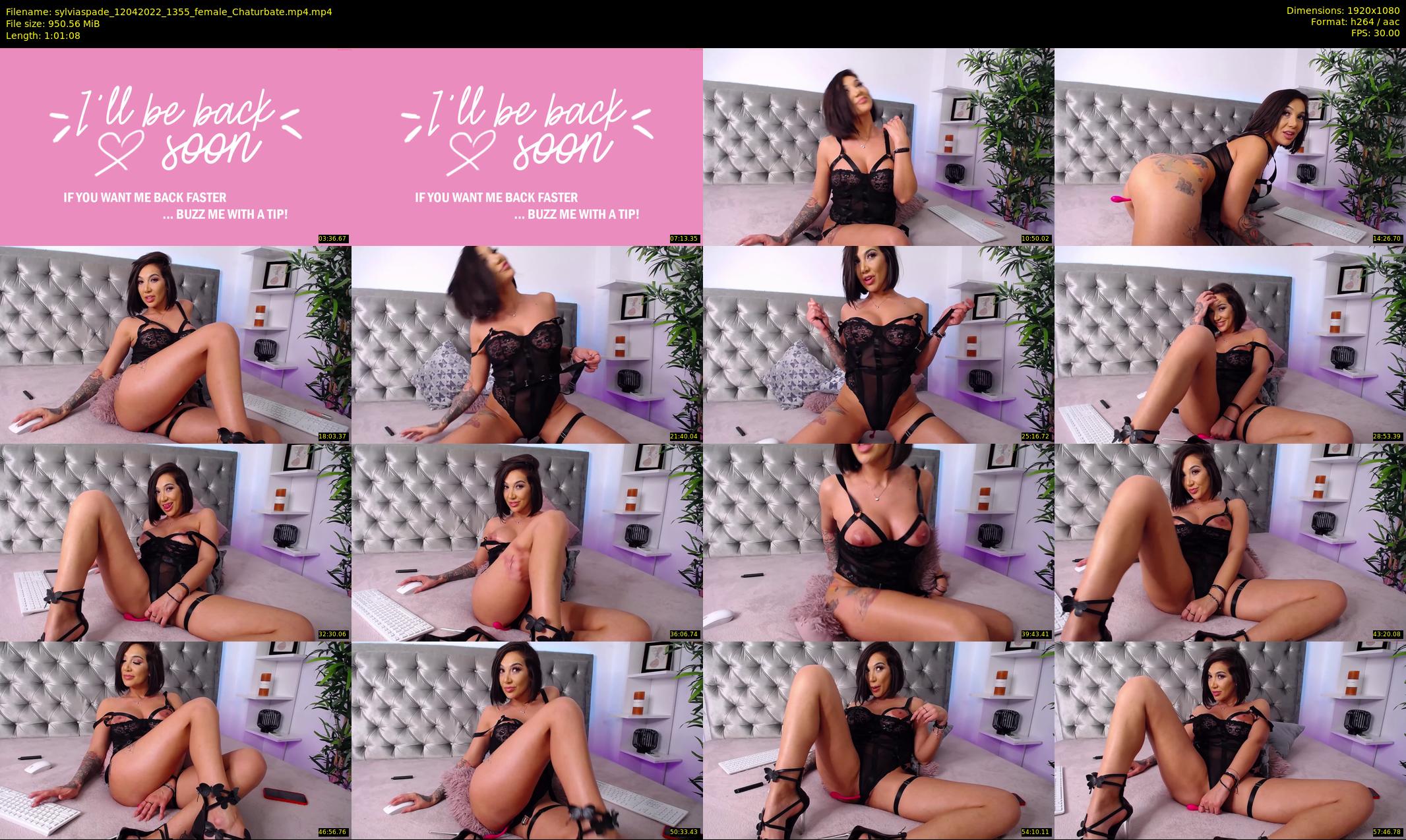 sylviaspade — 62 minute Chaturbate female cam show recording, 1080p, Apr 12, 2022