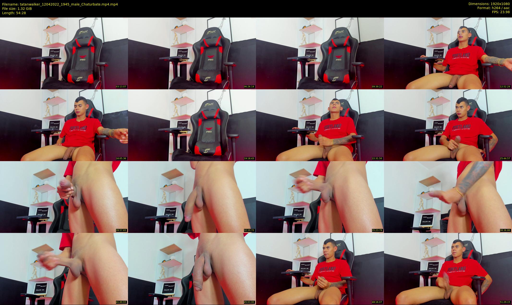 tatanwalker — 55 minute Chaturbate male cam show recording, 1080p, Apr 12, 2022
