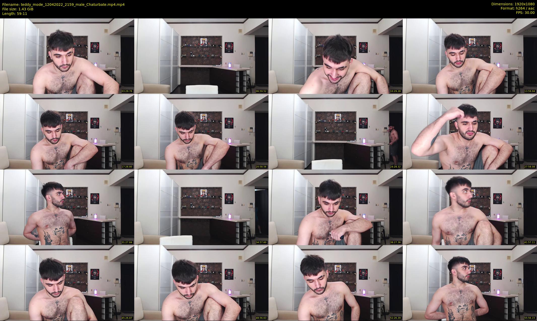 teddy_mode — 60 minute Chaturbate couple cam show recording, 1080p, Apr 12, 2022