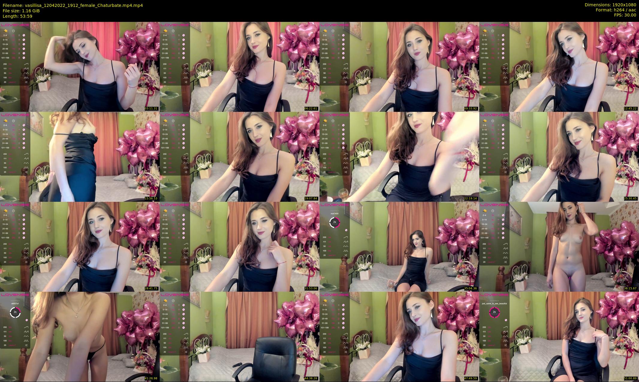 vasillisa — 54 minute Chaturbate female cam show recording, 1080p, Apr 12, 2022