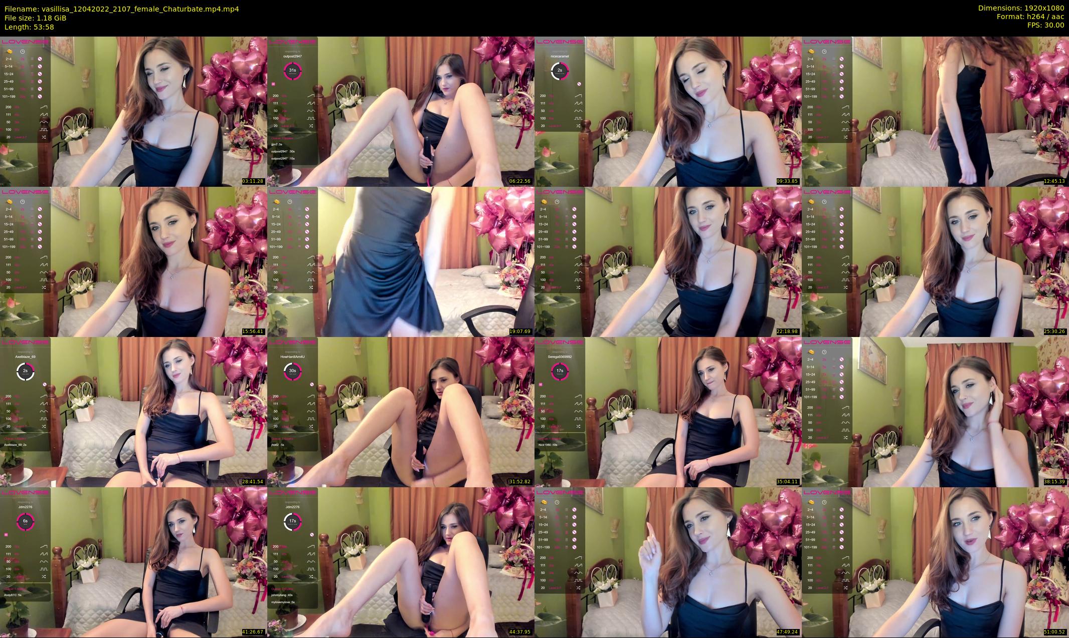 vasillisa — 54 minute Chaturbate female cam show recording, 1080p, Apr 12, 2022