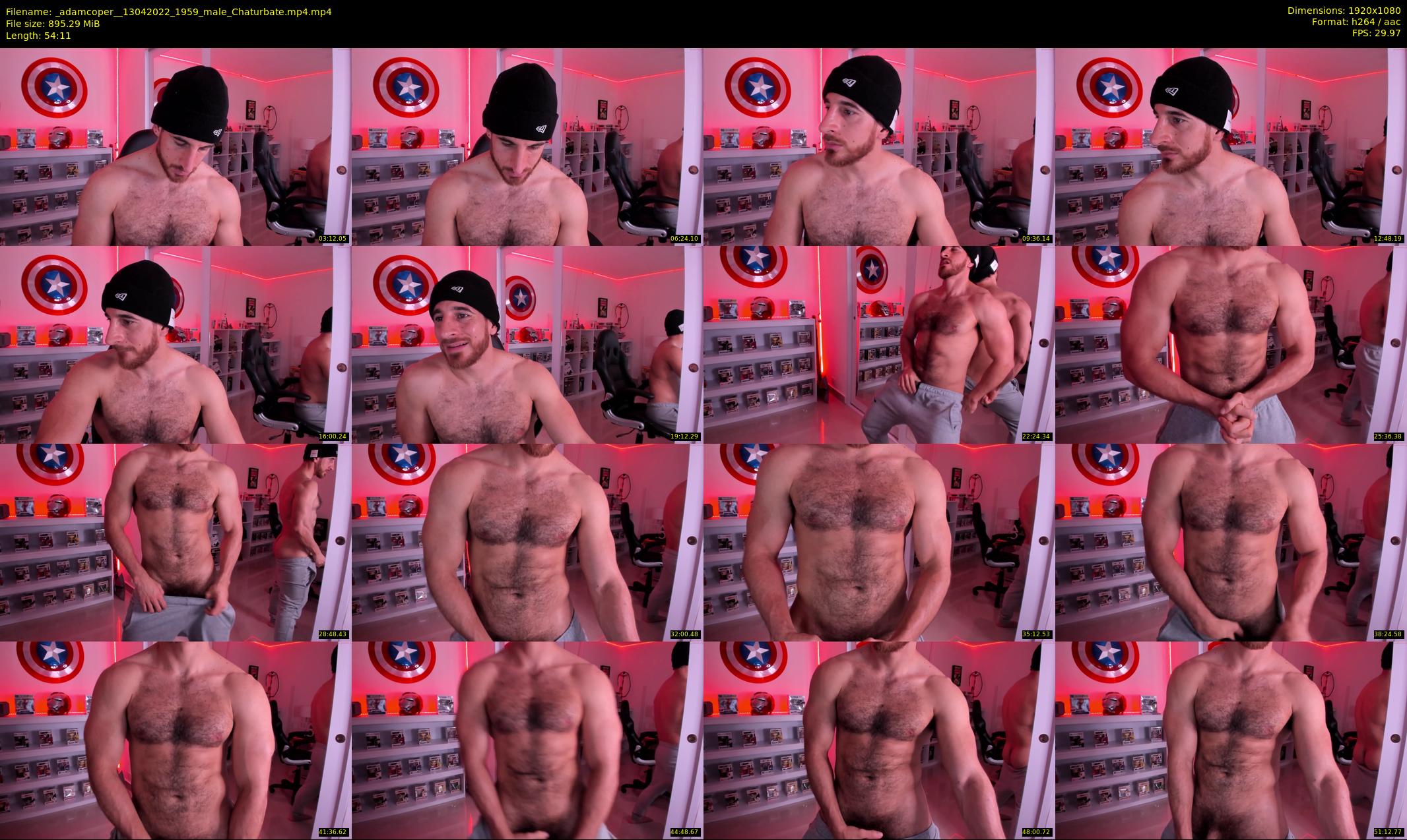 _adamcoper_ — 55 minute Chaturbate male cam show recording, 1080p, Apr 13, 2022