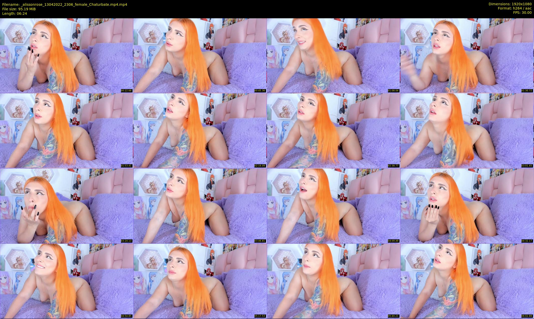 _alissonrose — 7 minute Chaturbate female cam show recording, 1080p, Apr 13, 2022