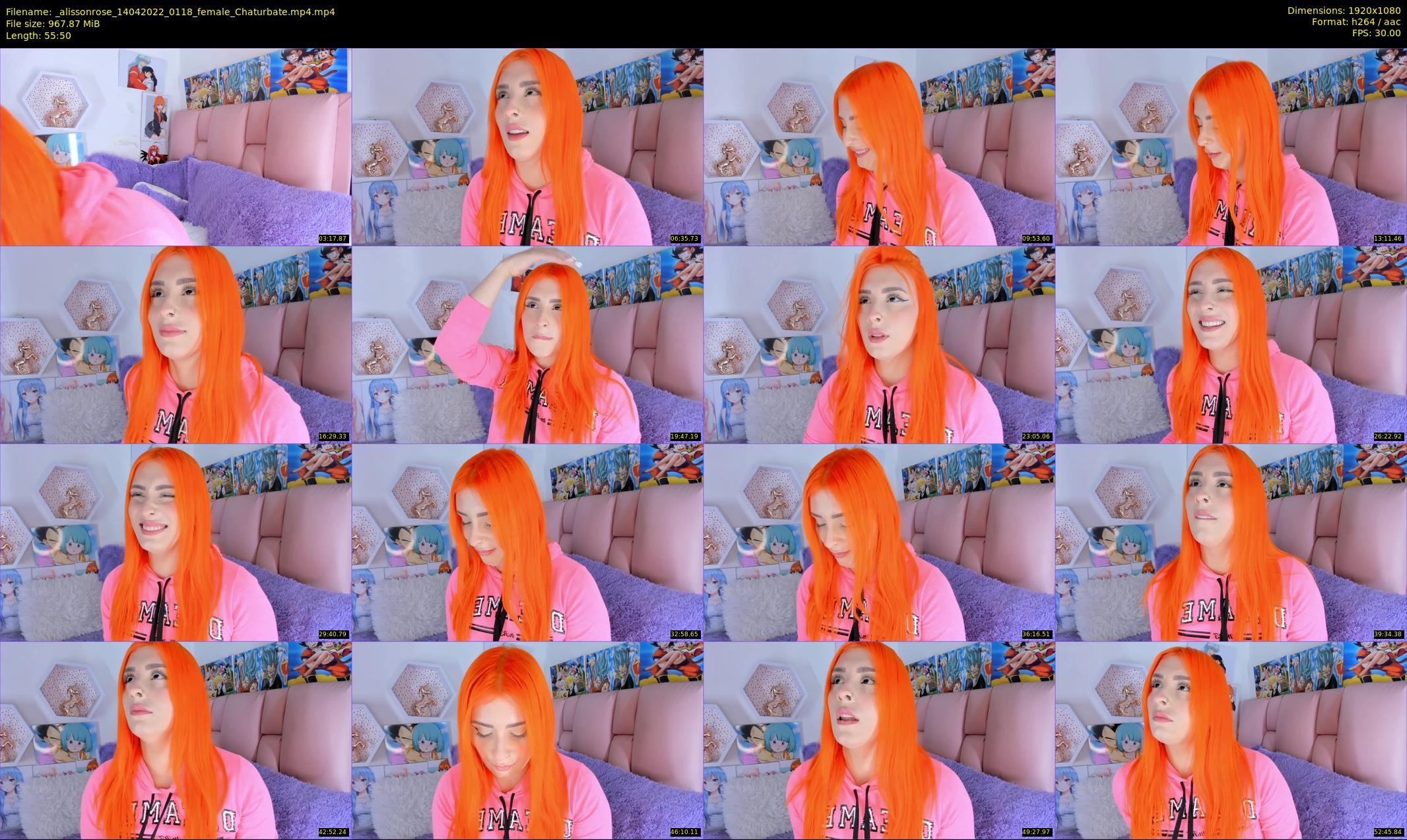 _alissonrose — 56 minute Chaturbate female cam show recording, 1080p, Apr 14, 2022
