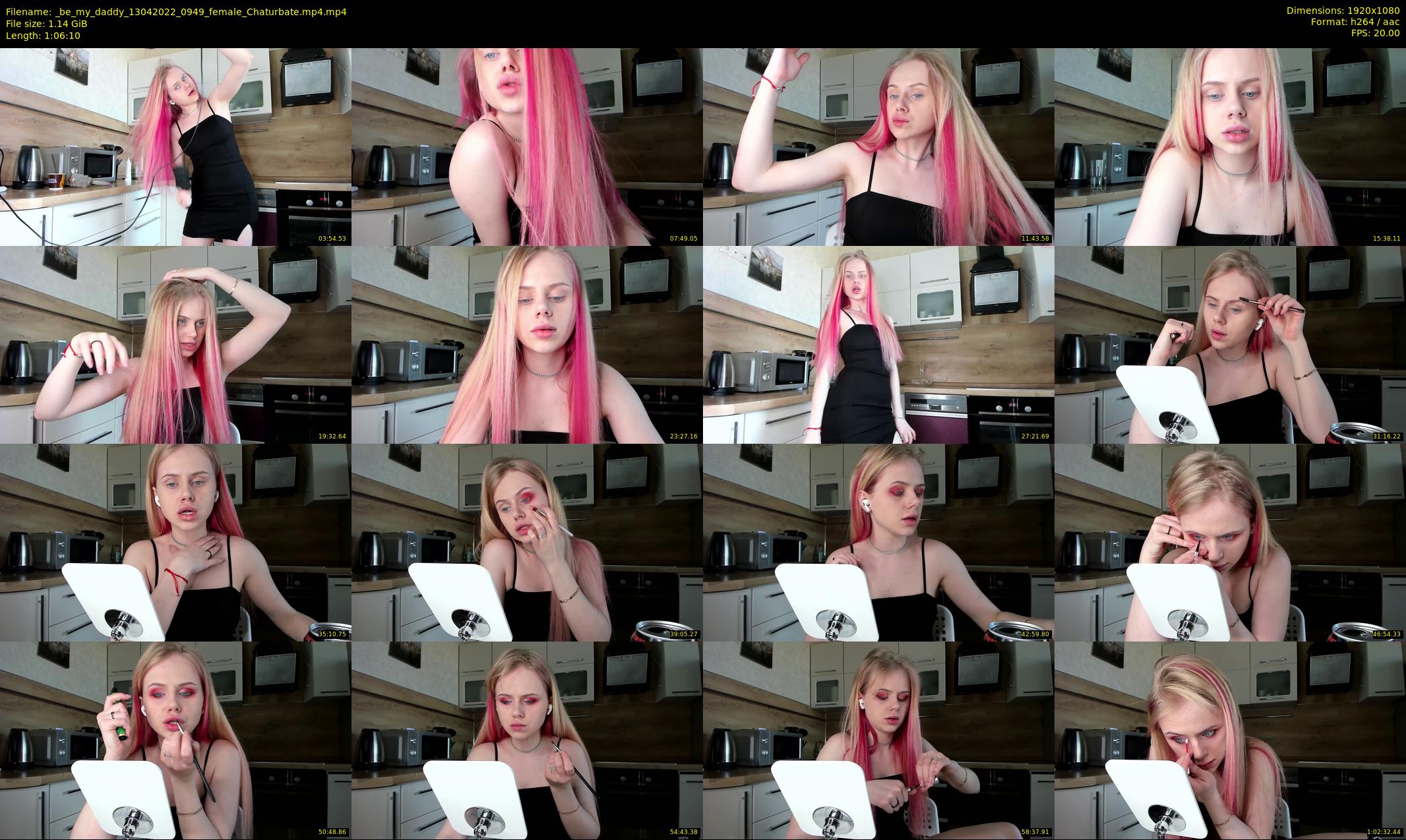 _be_my_daddy — 67 minute Chaturbate female cam show recording, 1080p, Apr 13, 2022