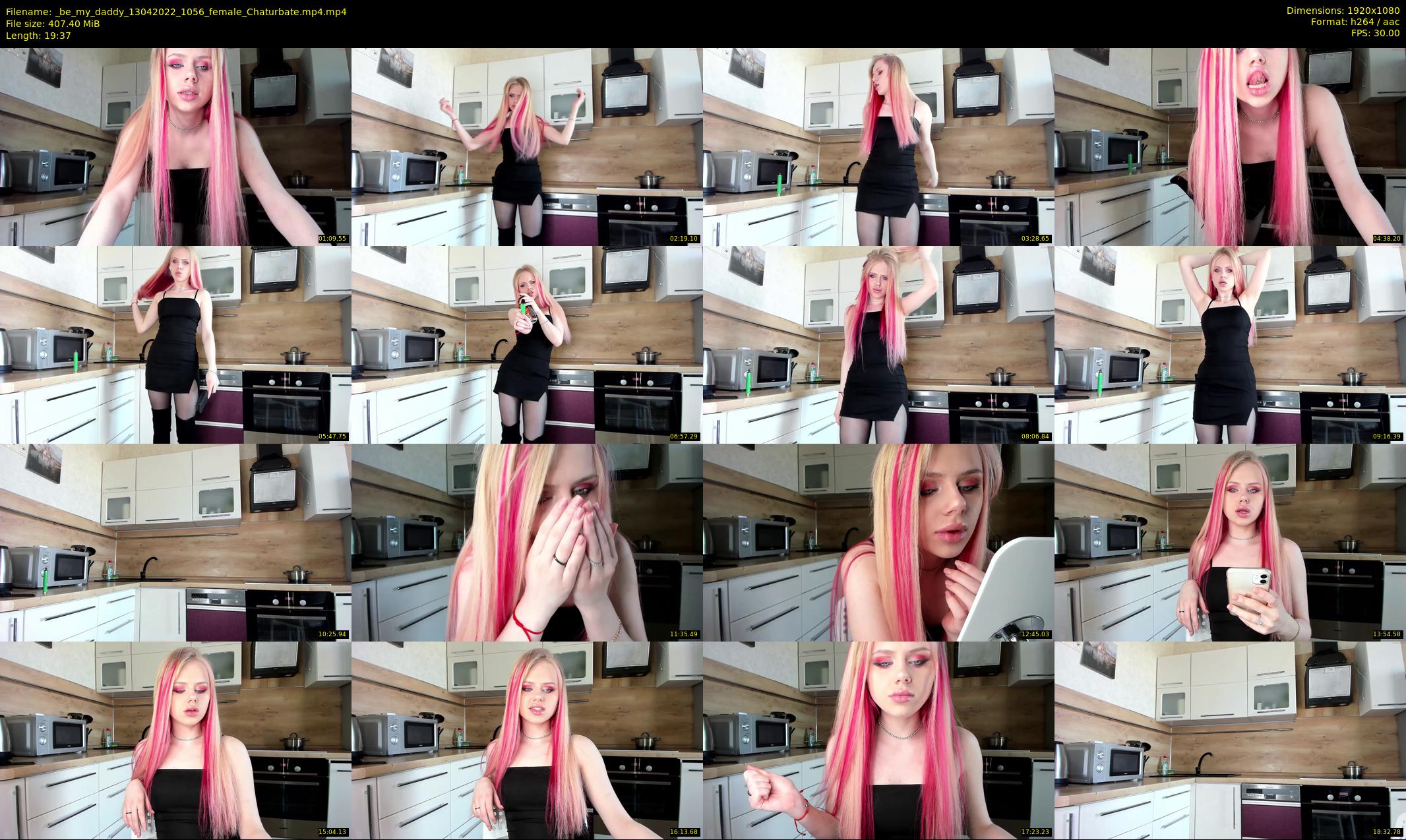 _be_my_daddy — 20 minute Chaturbate female cam show recording, 1080p, Apr 13, 2022