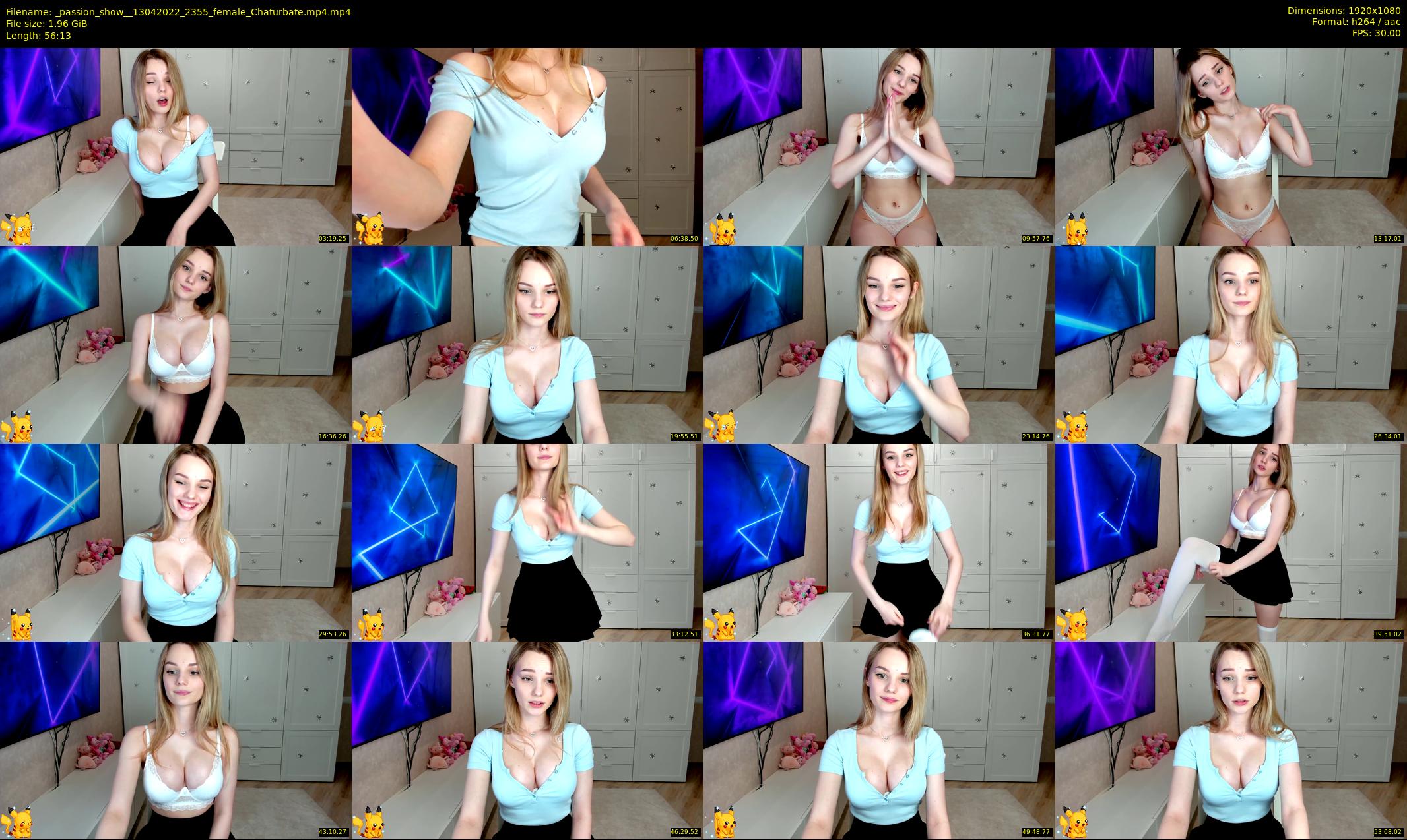 _passion_show_ — 57 minute Chaturbate couple cam show recording, 1080p, Apr 13, 2022