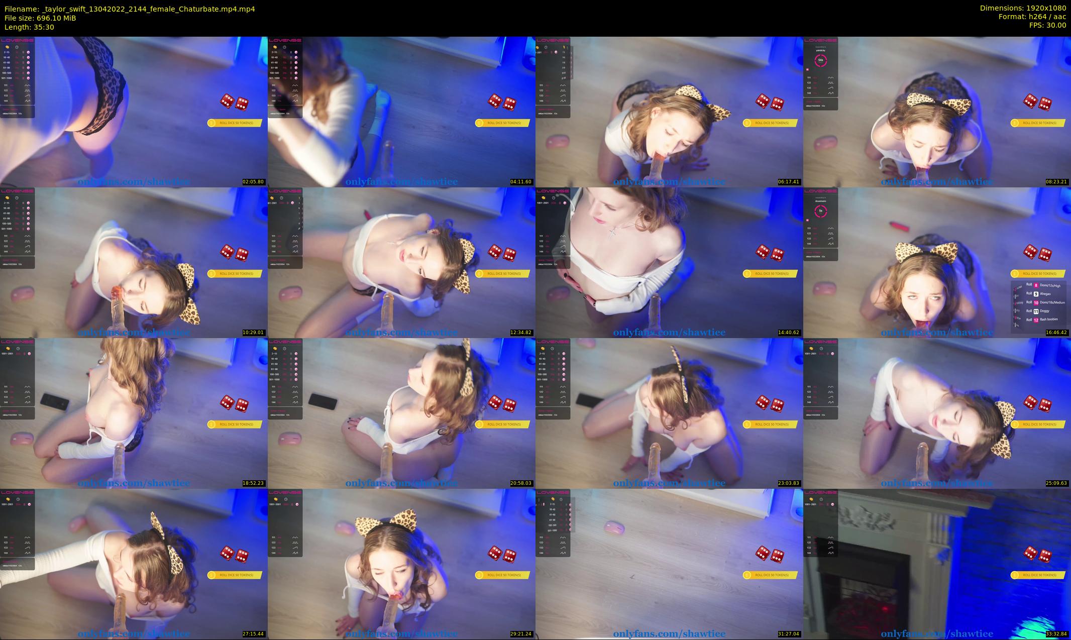 _taylor_swift — 36 minute Chaturbate female cam show recording, 1080p, Apr 13, 2022