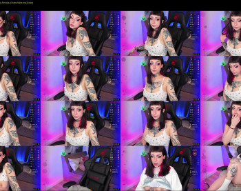 aciddroll — 54 minute Chaturbate female cam show recording, 1080p, Apr 14, 2022