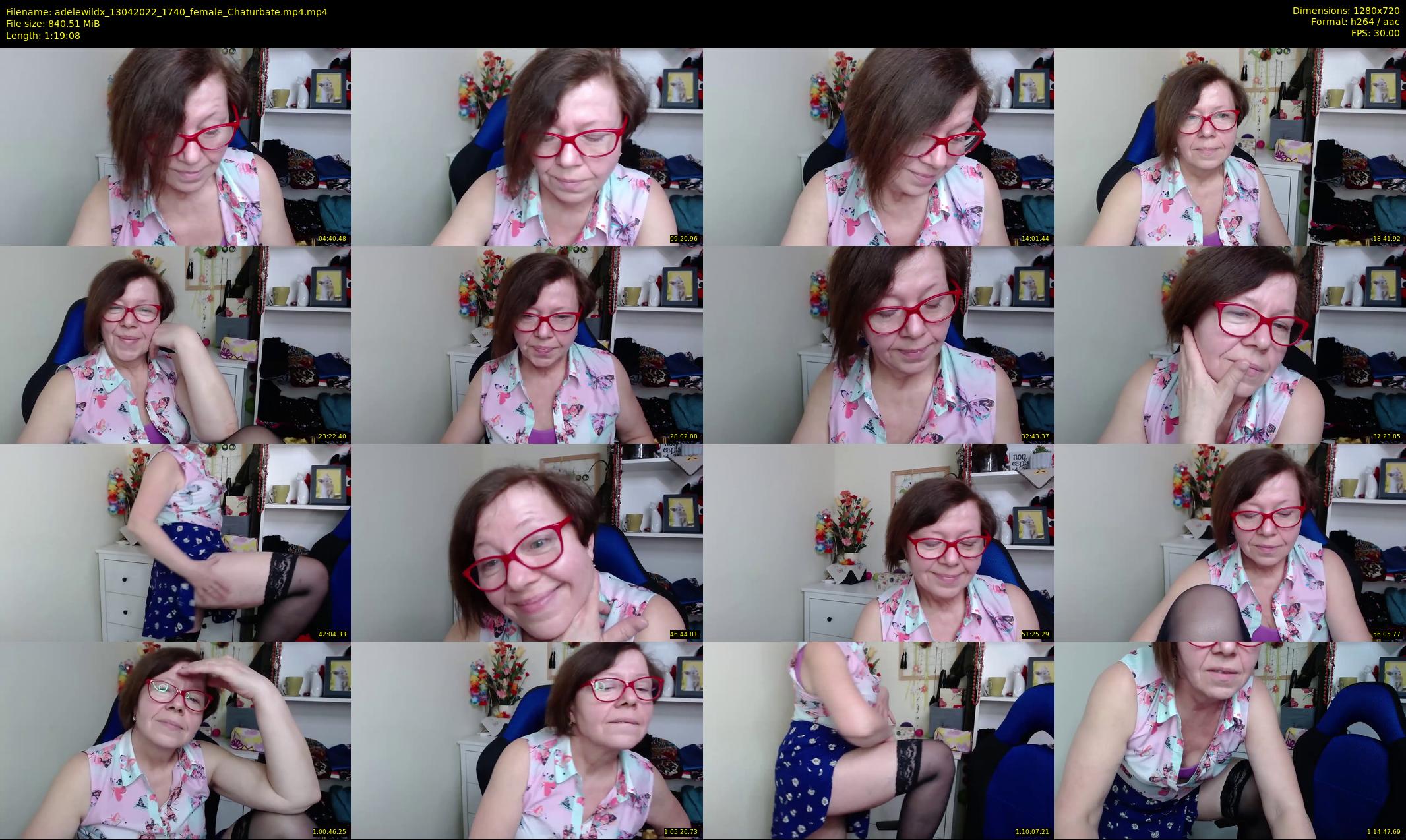 adelewildx — 80 minute Chaturbate female cam show recording, 720p, Apr 13, 2022