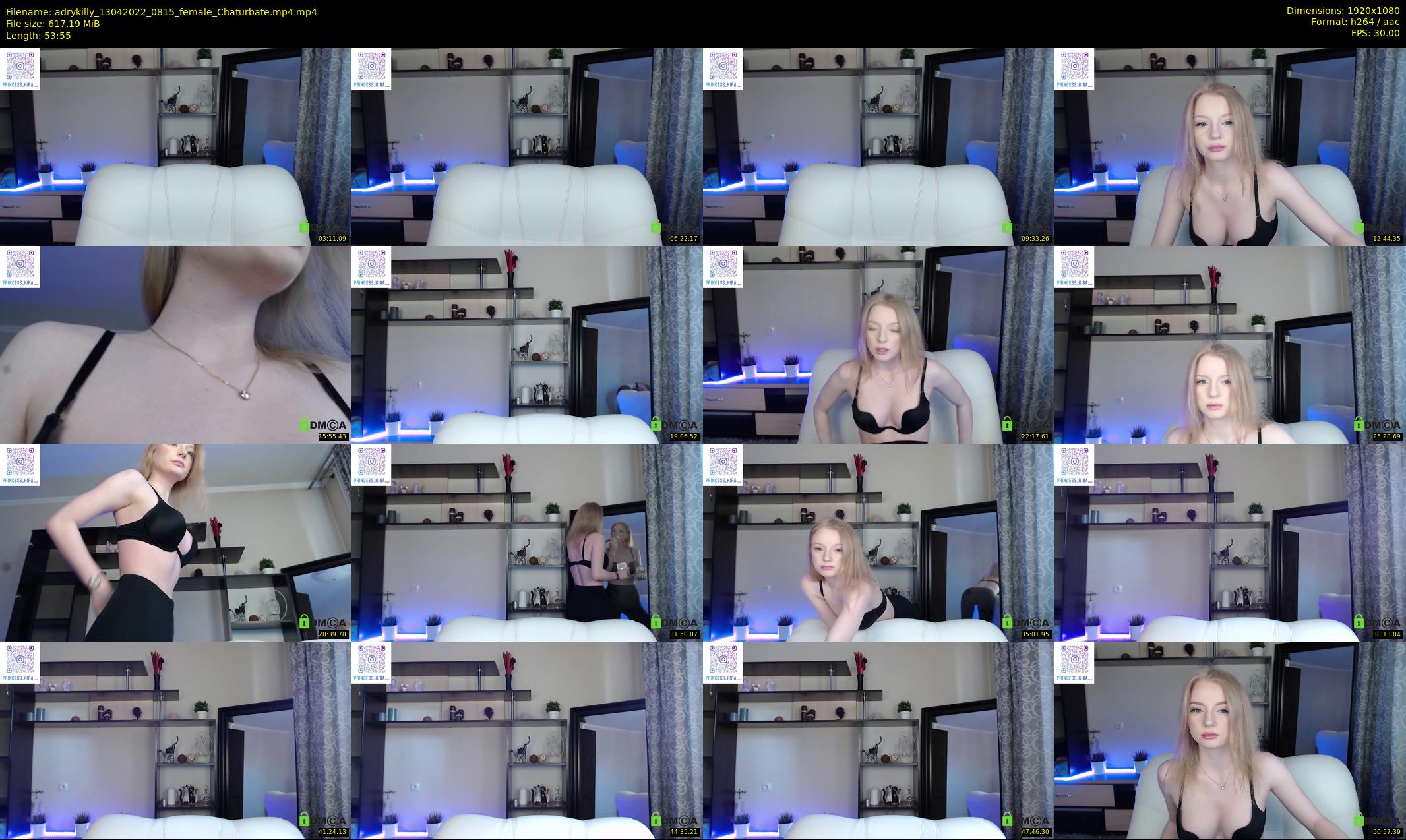 adrykilly — 54 minute Chaturbate female cam show recording, 1080p, Apr 13, 2022