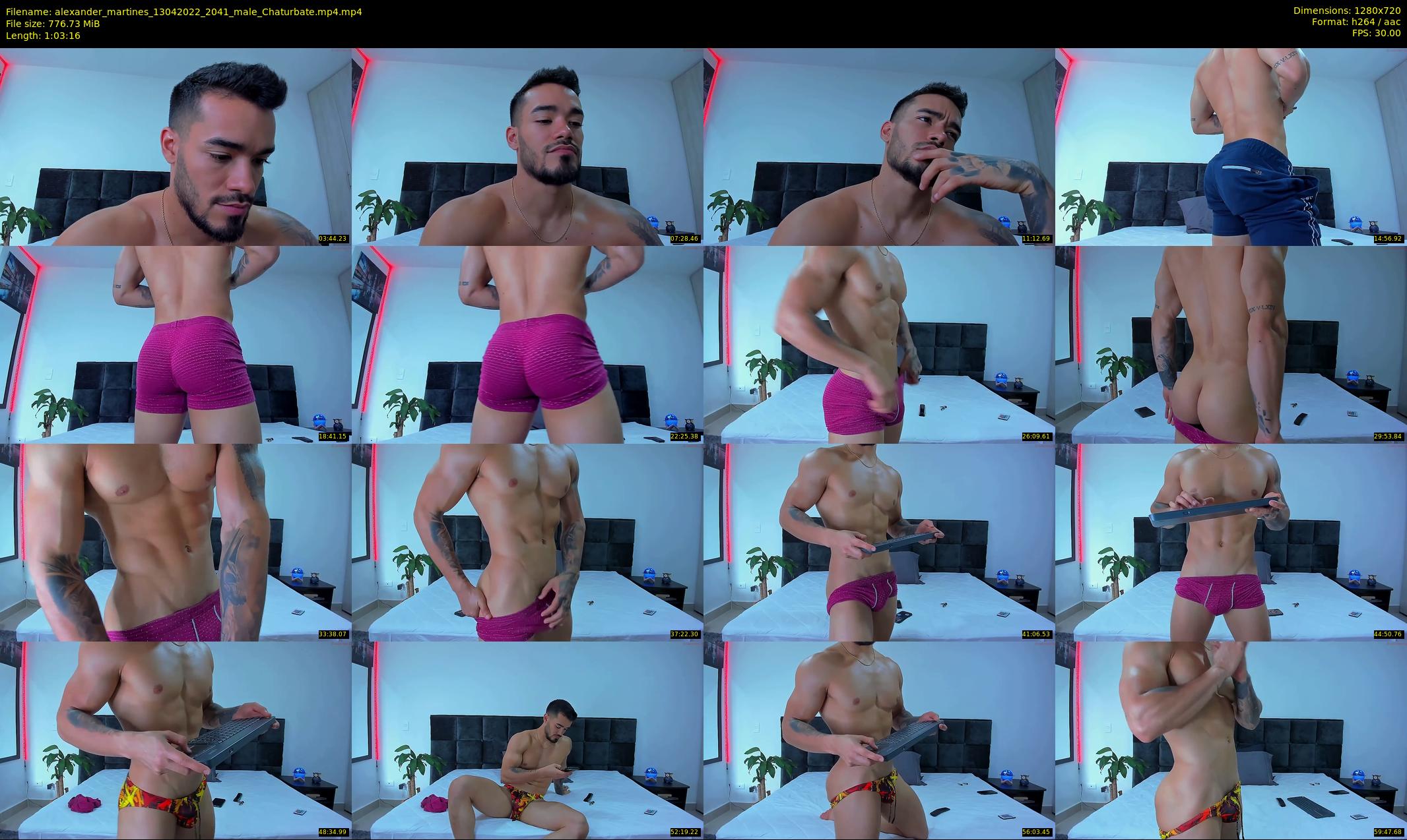 alexander_martines — 64 minute Chaturbate male cam show recording, 720p, Apr 13, 2022