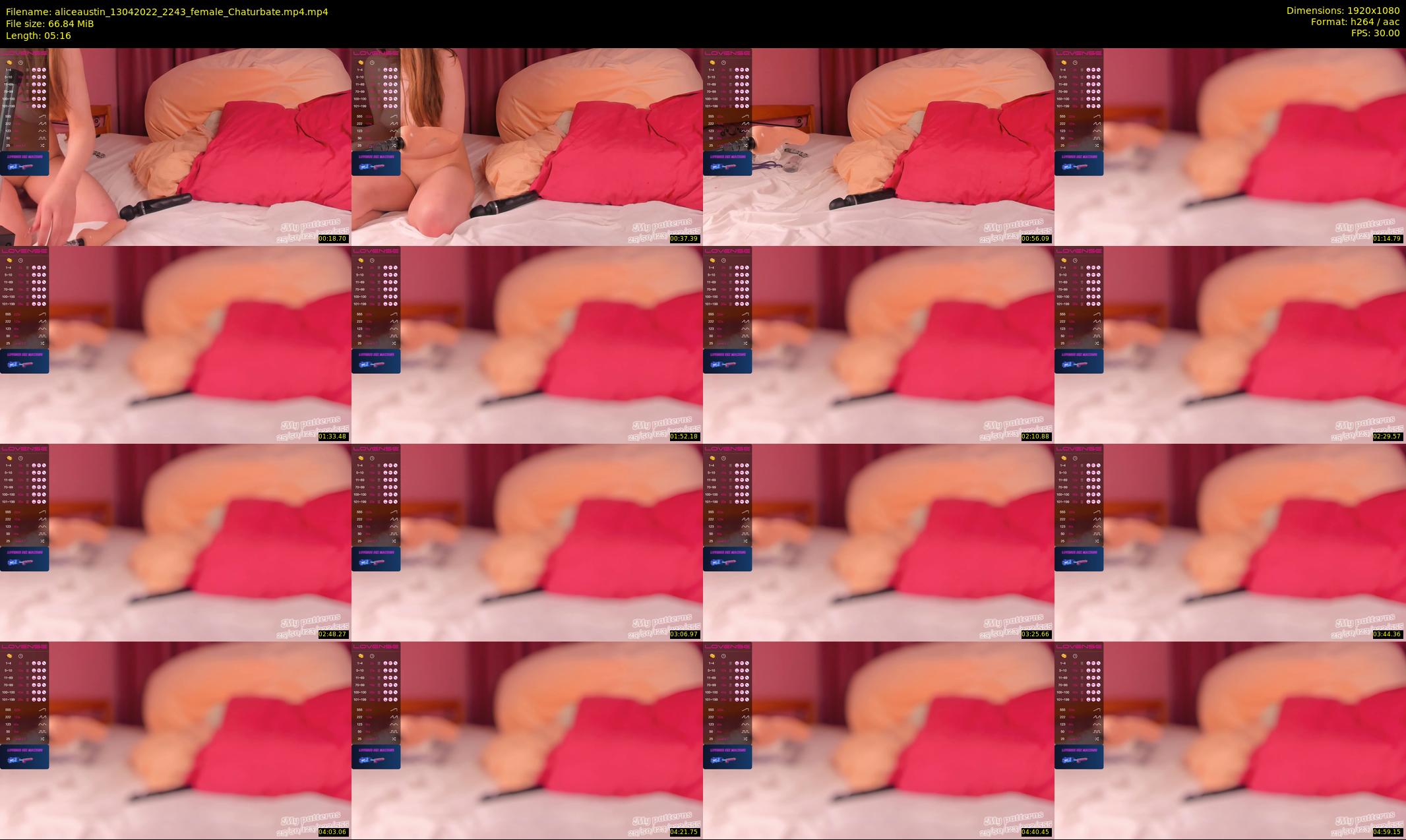 aliceaustin — 6 minute Chaturbate female cam show recording, 1080p, Apr 13, 2022