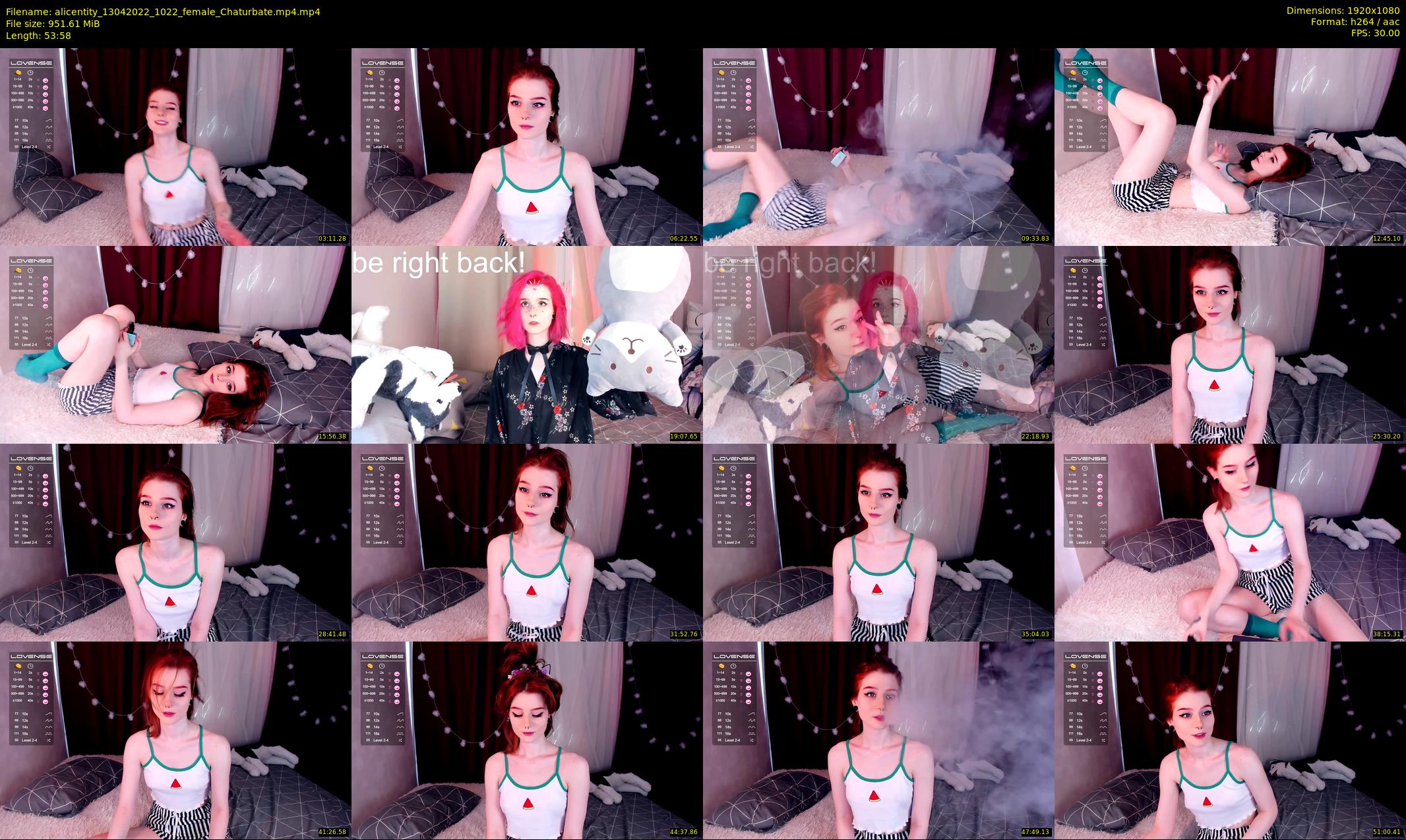 alicentity — 54 minute Chaturbate female cam show recording, 1080p, Apr 13, 2022