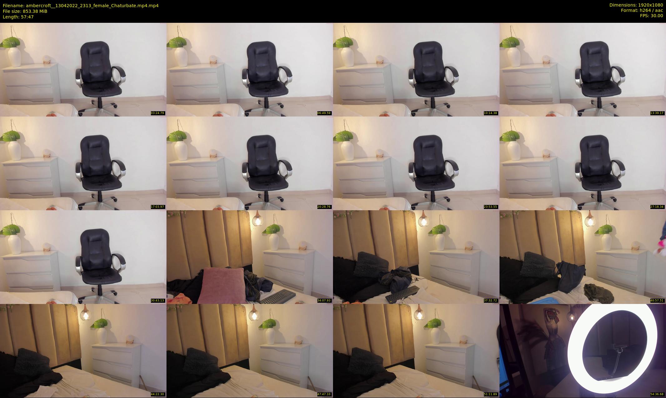 ambercroft_ — 58 minute Chaturbate female cam show recording, 1080p, Apr 13, 2022