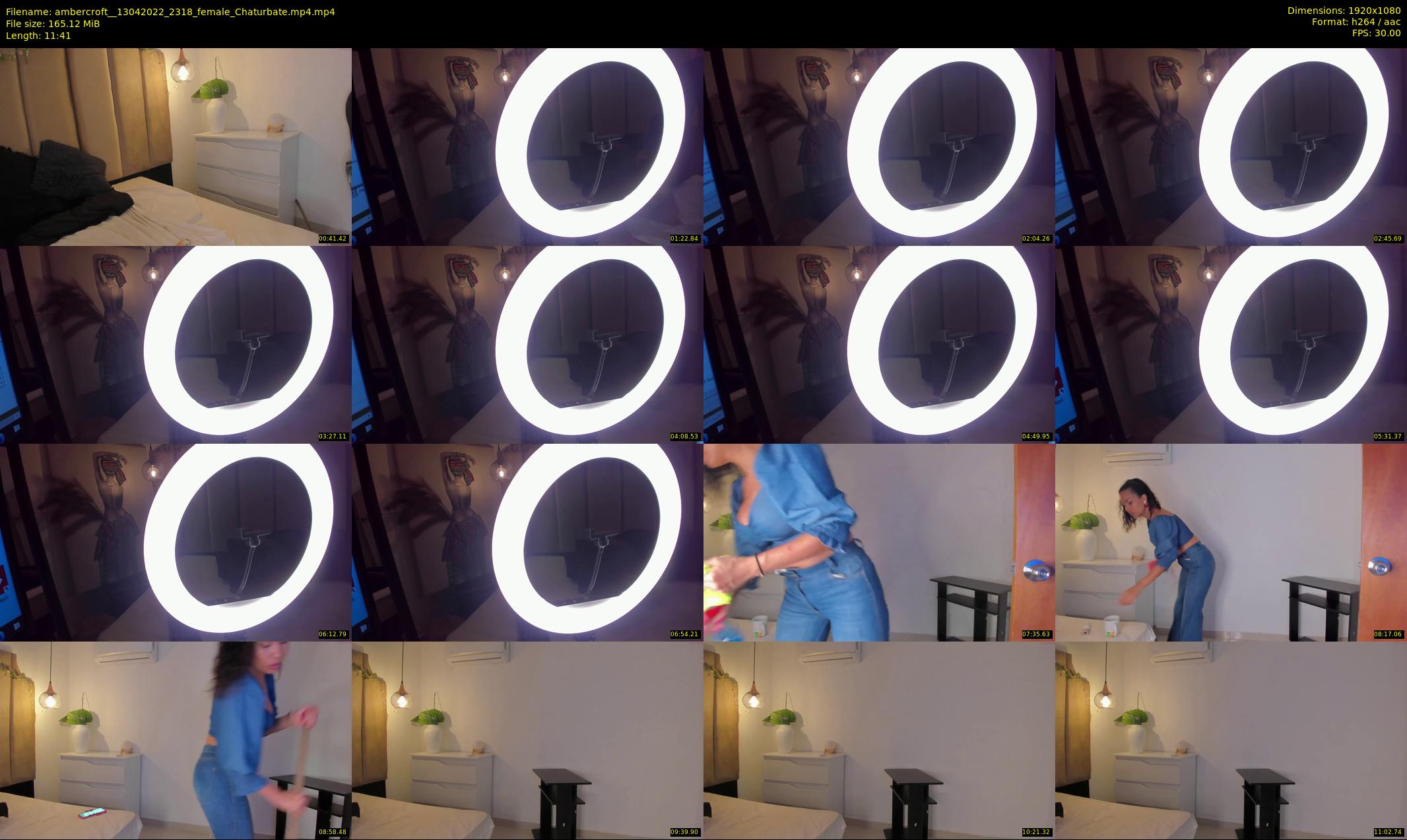ambercroft_ — 12 minute Chaturbate female cam show recording, 1080p, Apr 13, 2022