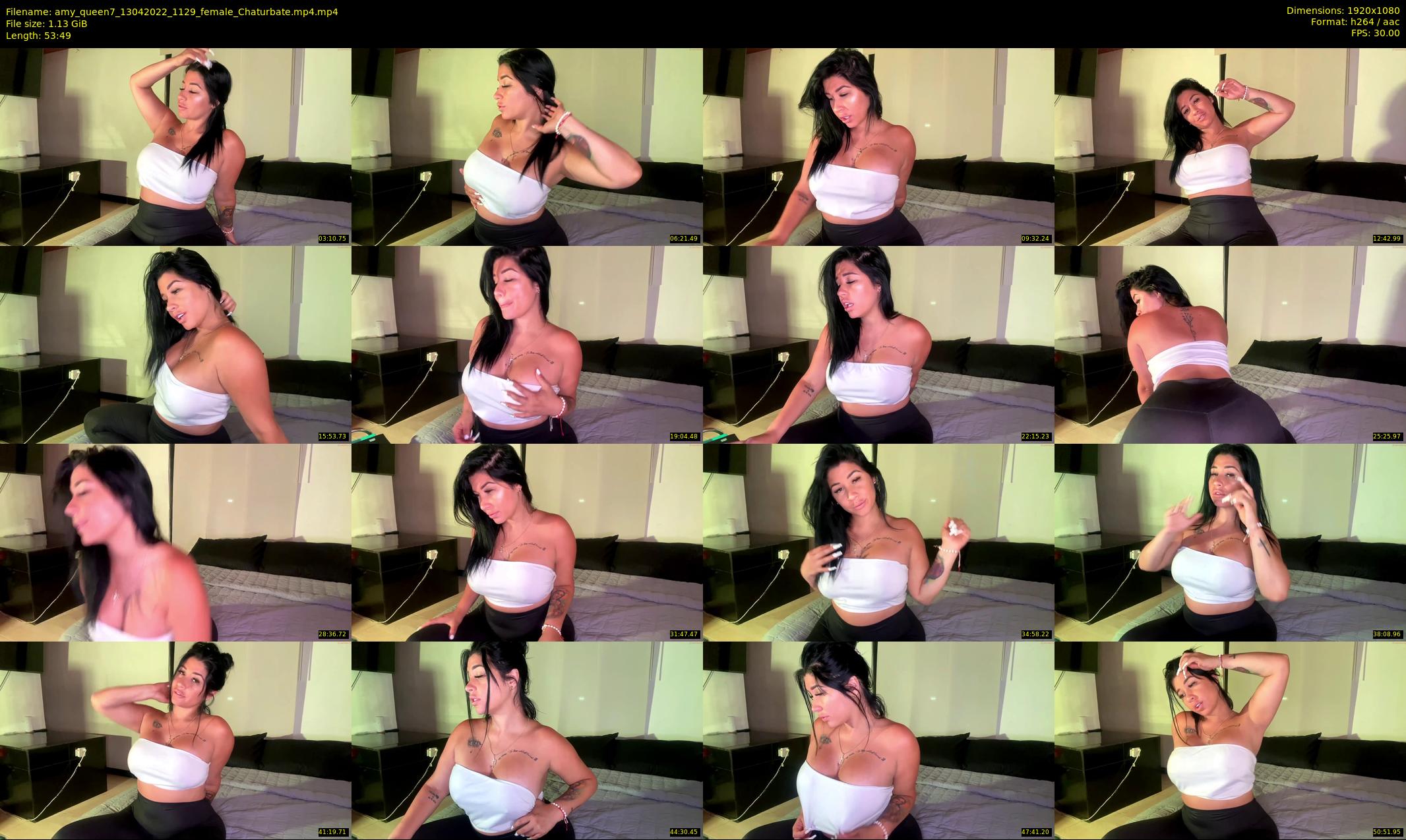 amy_queen7 — 54 minute Chaturbate female cam show recording, 1080p, Apr 13, 2022
