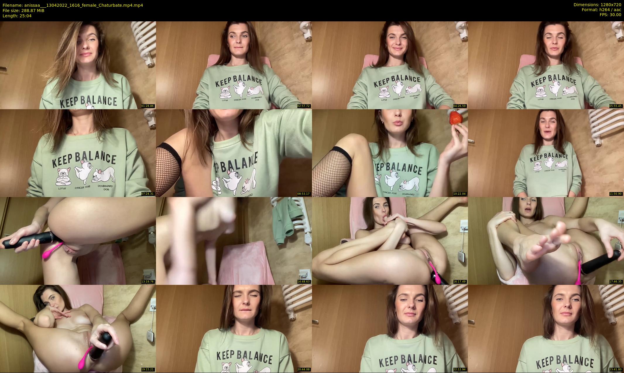 anissaa__ — 26 minute Chaturbate female cam show recording, 720p, Apr 13, 2022