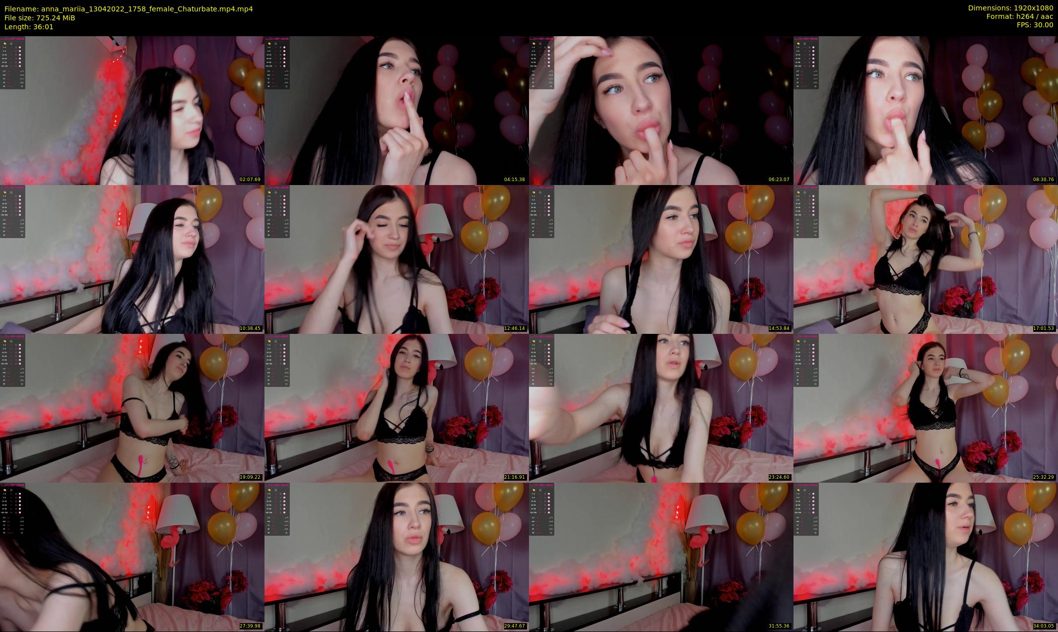 anna_mariia — 37 minute Chaturbate couple cam show recording, 1080p, Apr 13, 2022