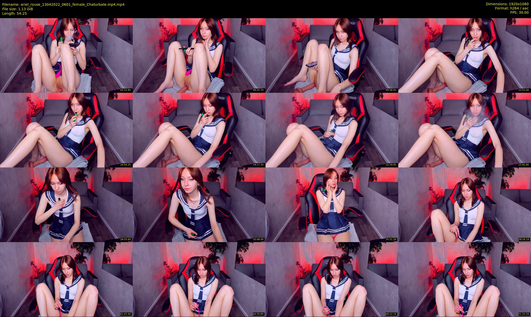 ariel_rouse — 55 minute Chaturbate female cam show recording, 1080p, Apr 13, 2022