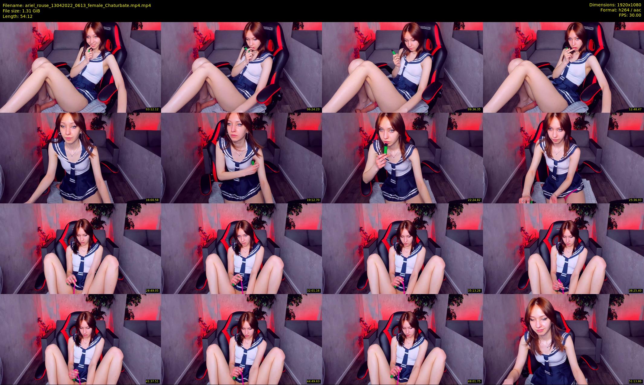 ariel_rouse — 55 minute Chaturbate female cam show recording, 1080p, Apr 13, 2022